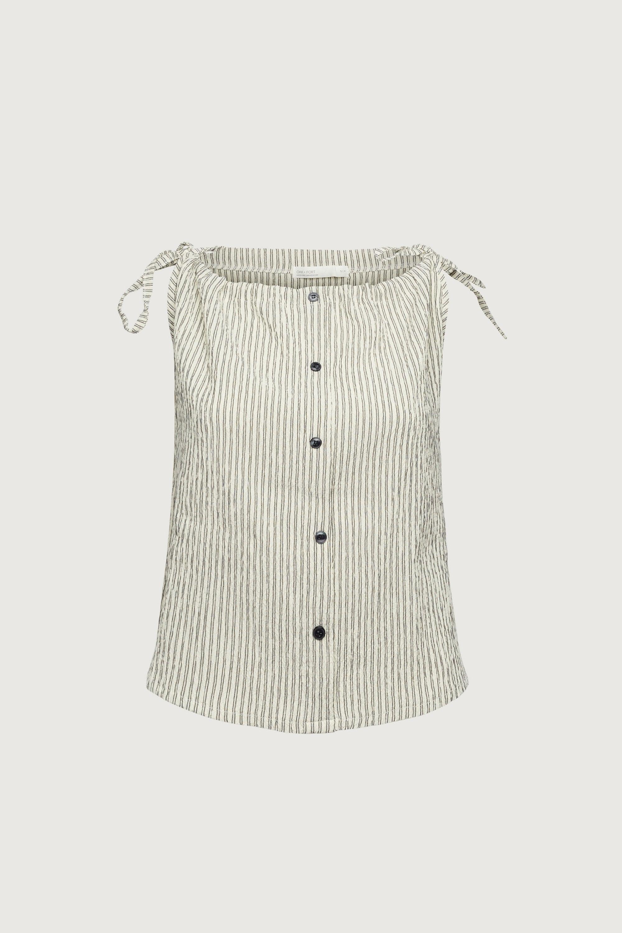 STRIPED TOP AND SHORT SET by OAK + FORT