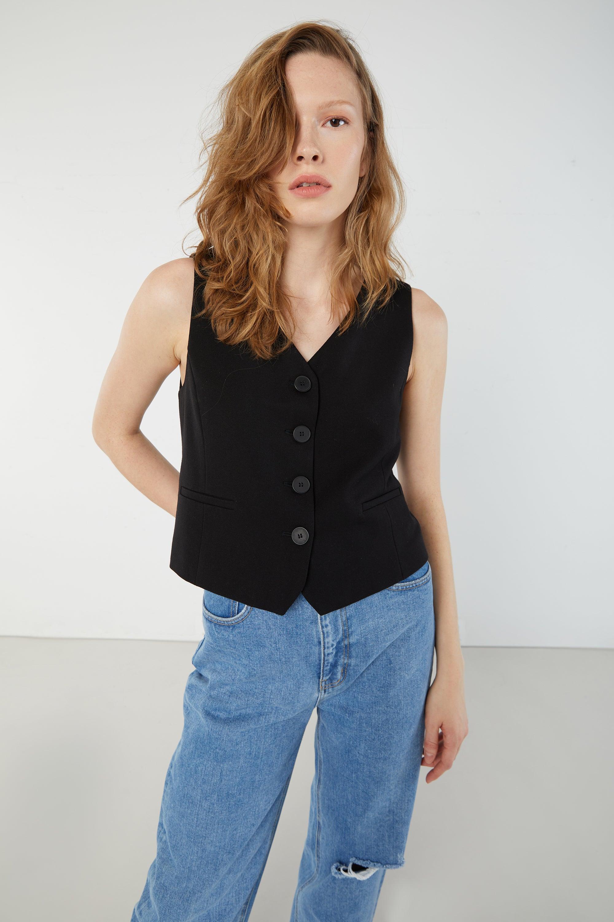 SUIT VEST by OAK + FORT