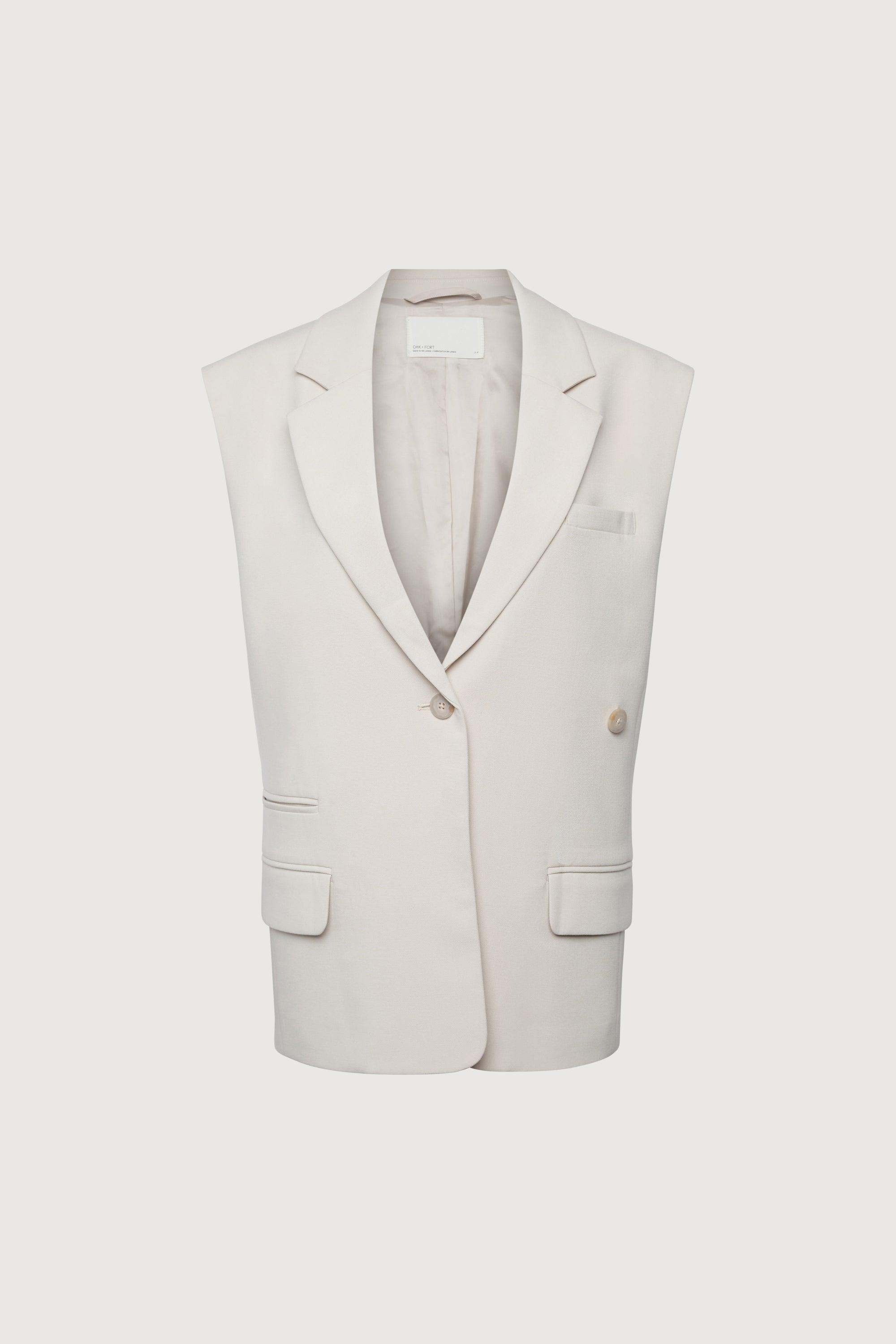 SUITING BLAZER VEST by OAK + FORT