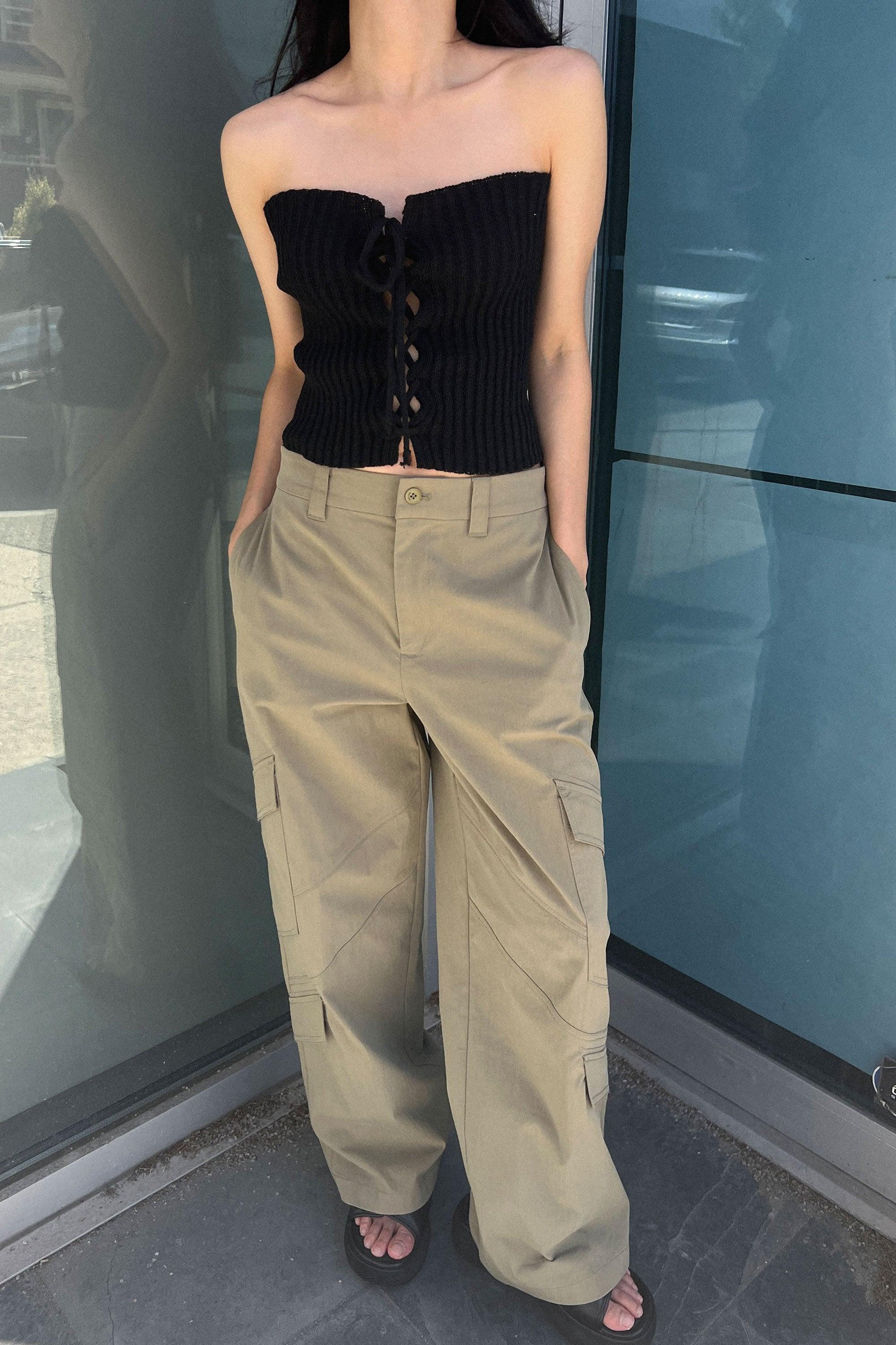 SWEATER TUBE TOP by OAK + FORT