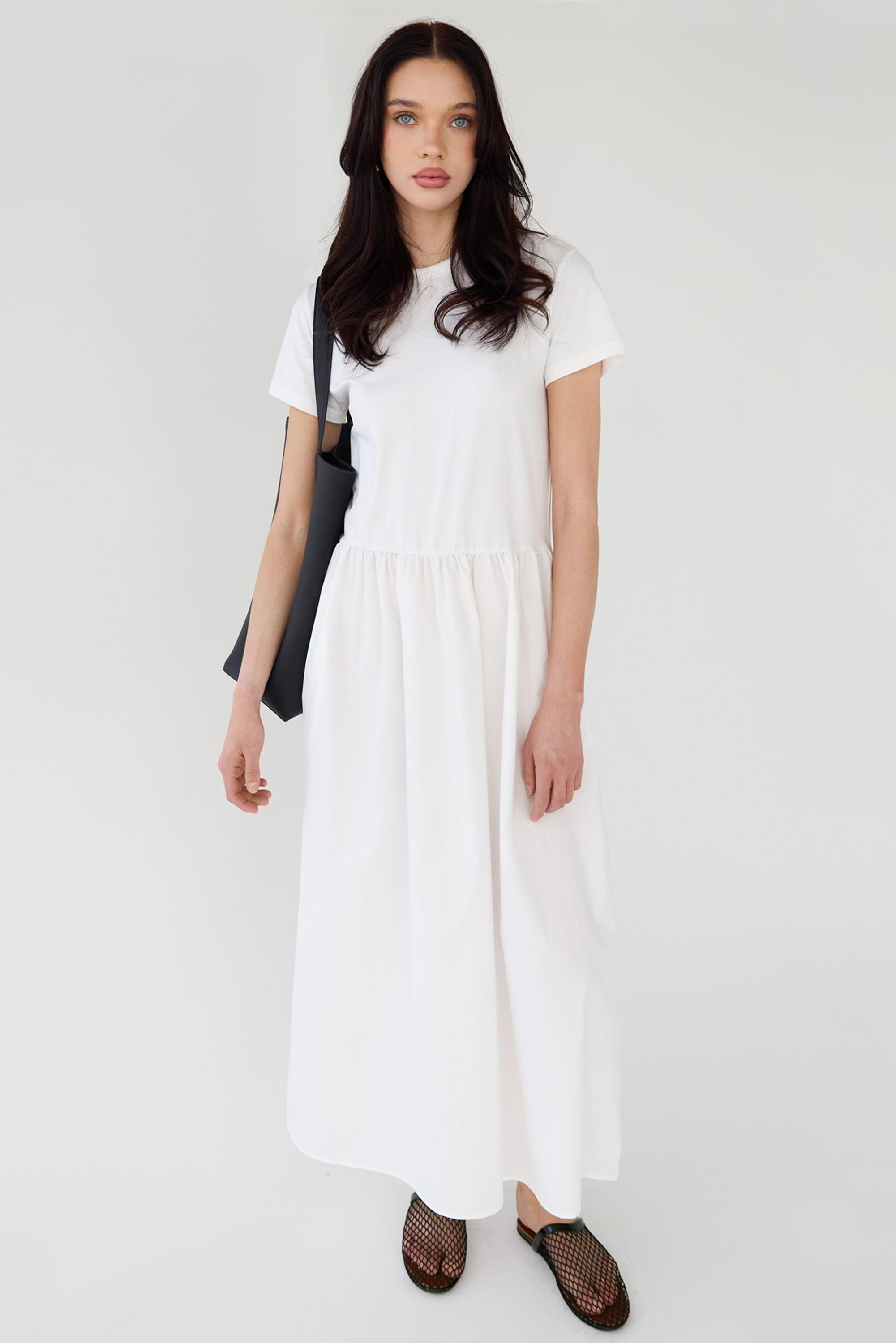 T-SHIRT MAXI DRESS by OAK + FORT