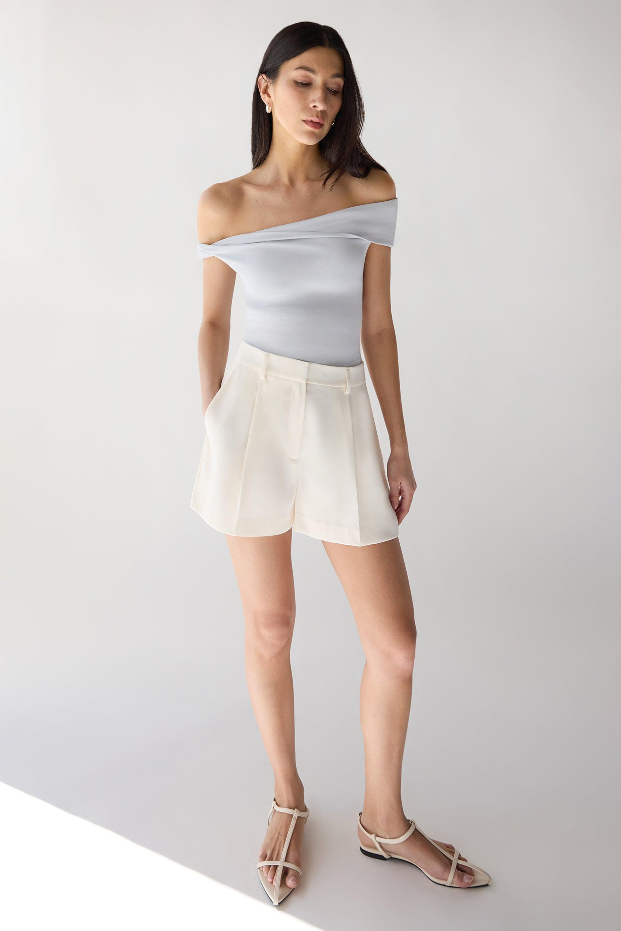 TAILORED SUITING SHORT by OAK + FORT