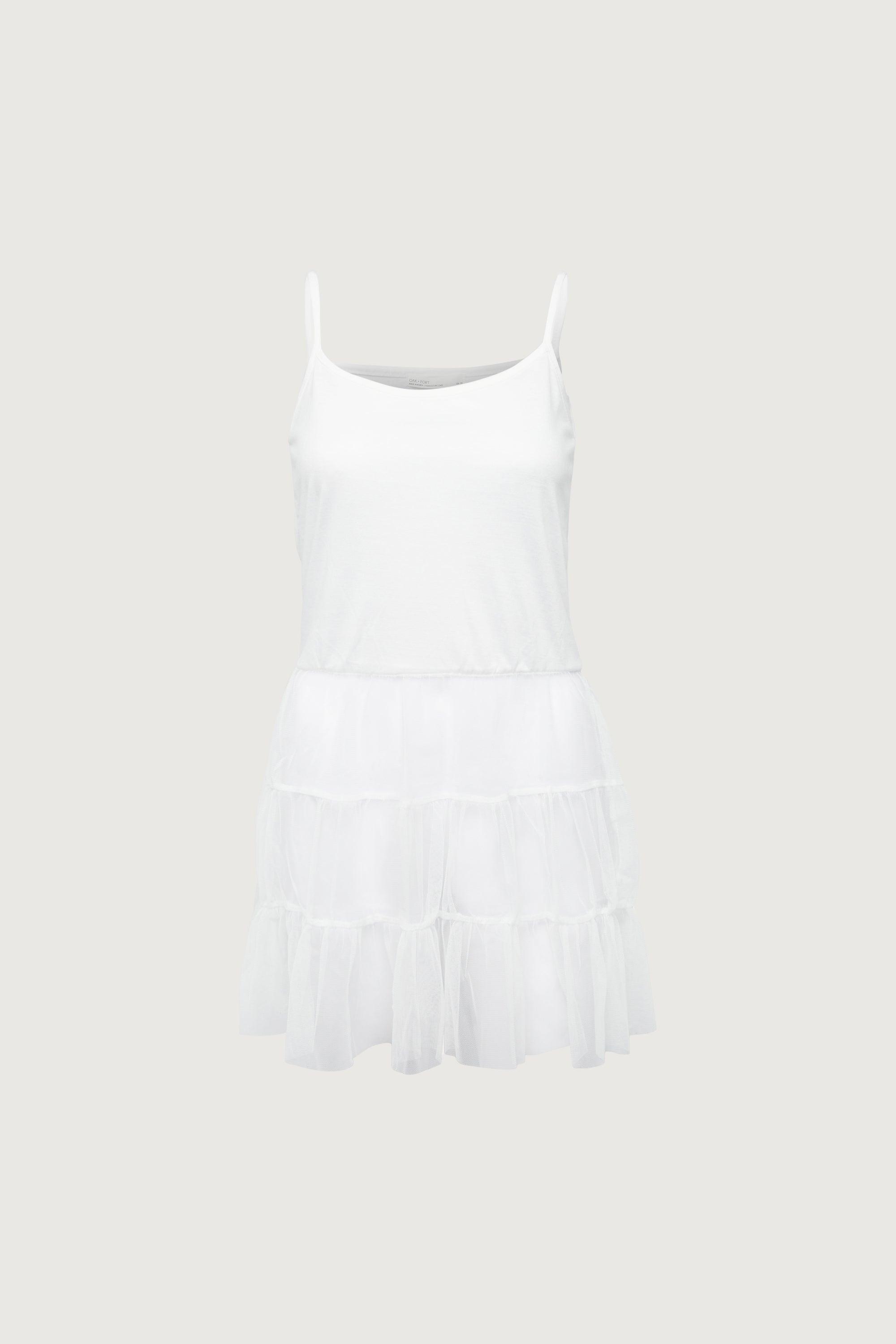 TANK WITH TULLE SKIRT by OAK + FORT