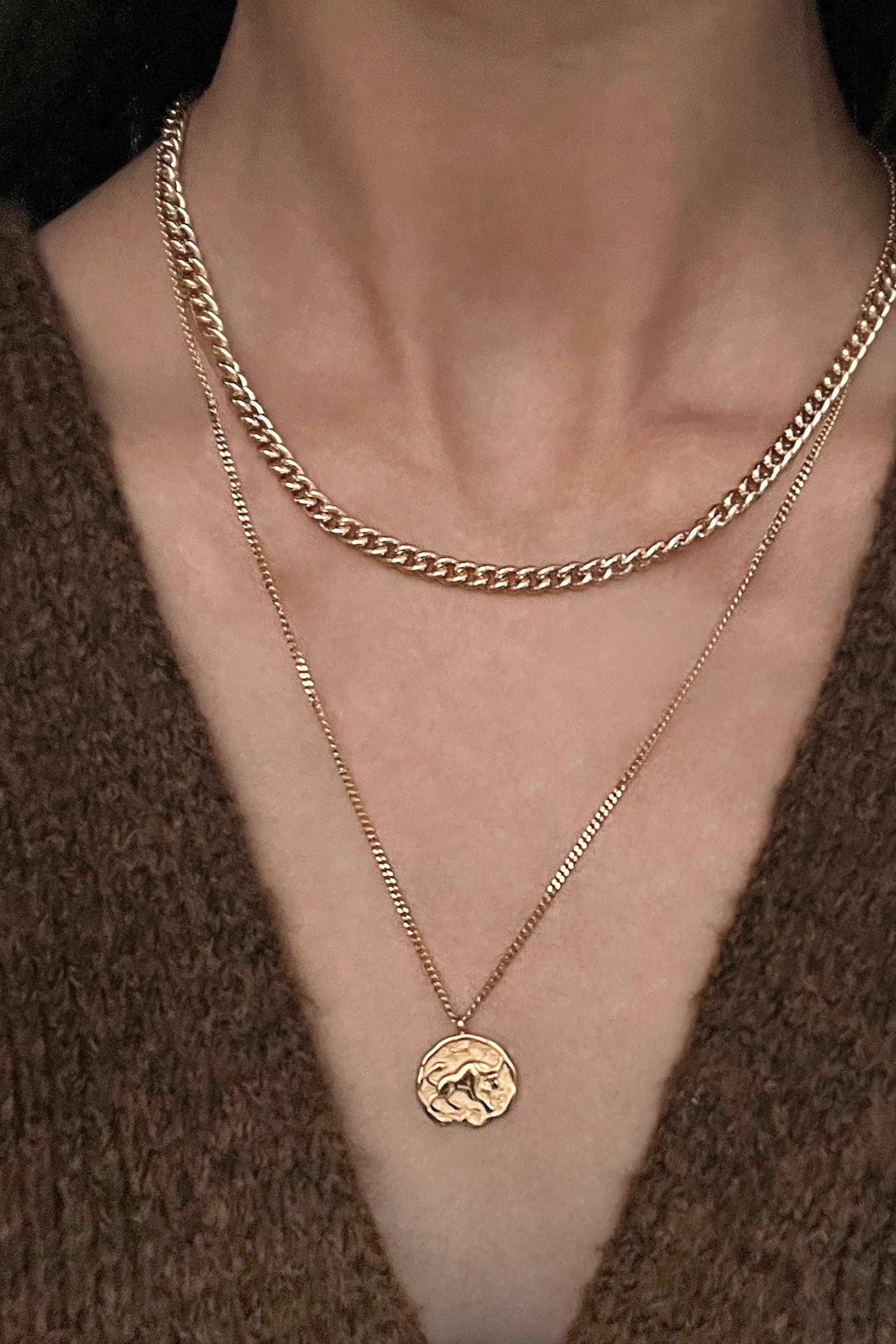TAURUS PENDANT NECKLACE by OAK + FORT