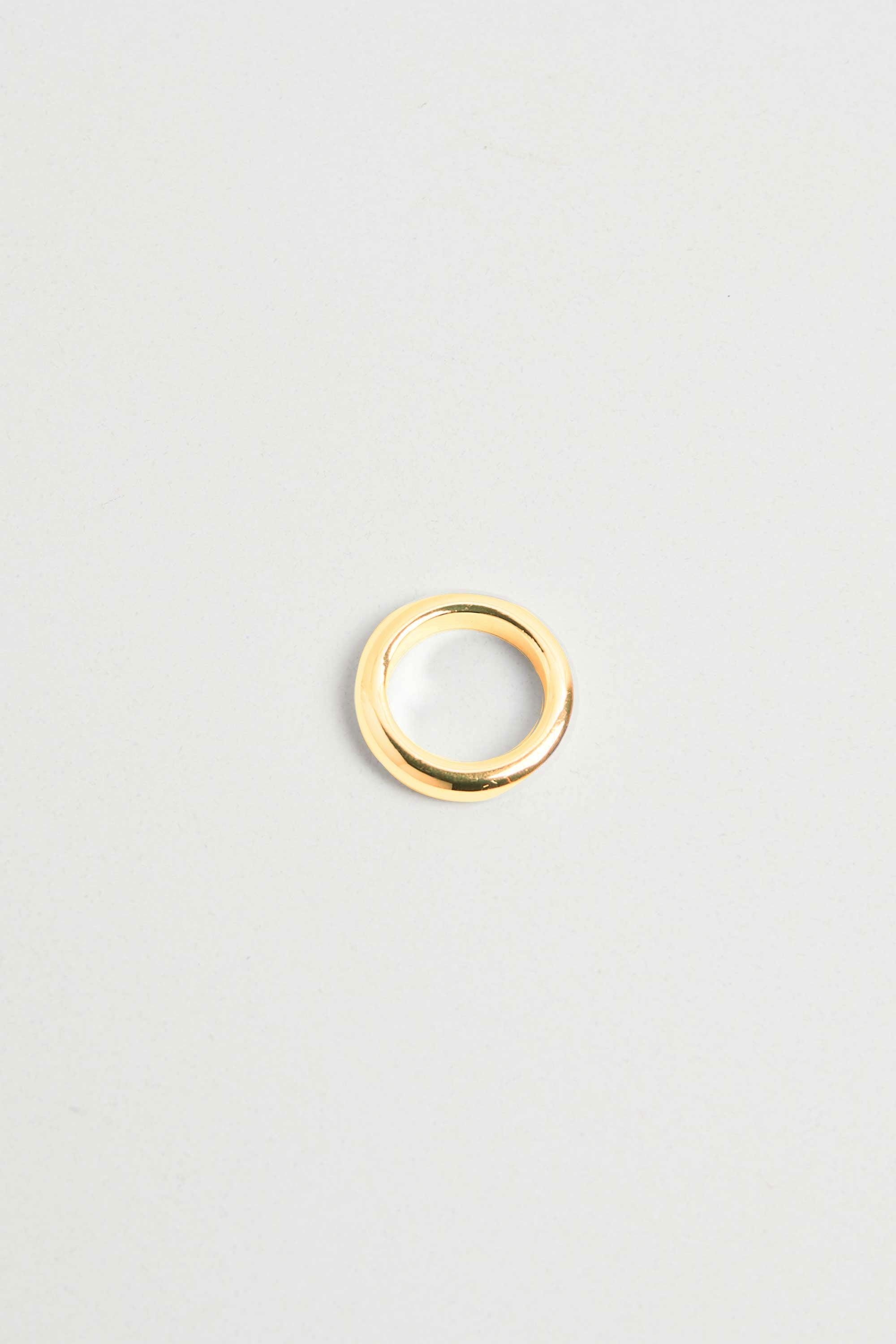 THICK BAND RING by OAK + FORT