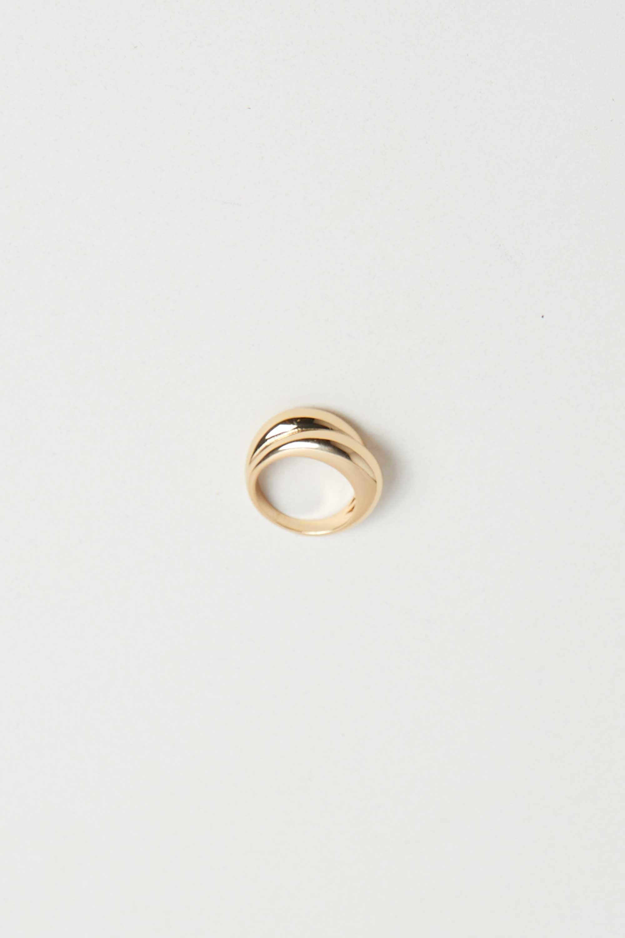 THICK DOUBLE RING by OAK + FORT