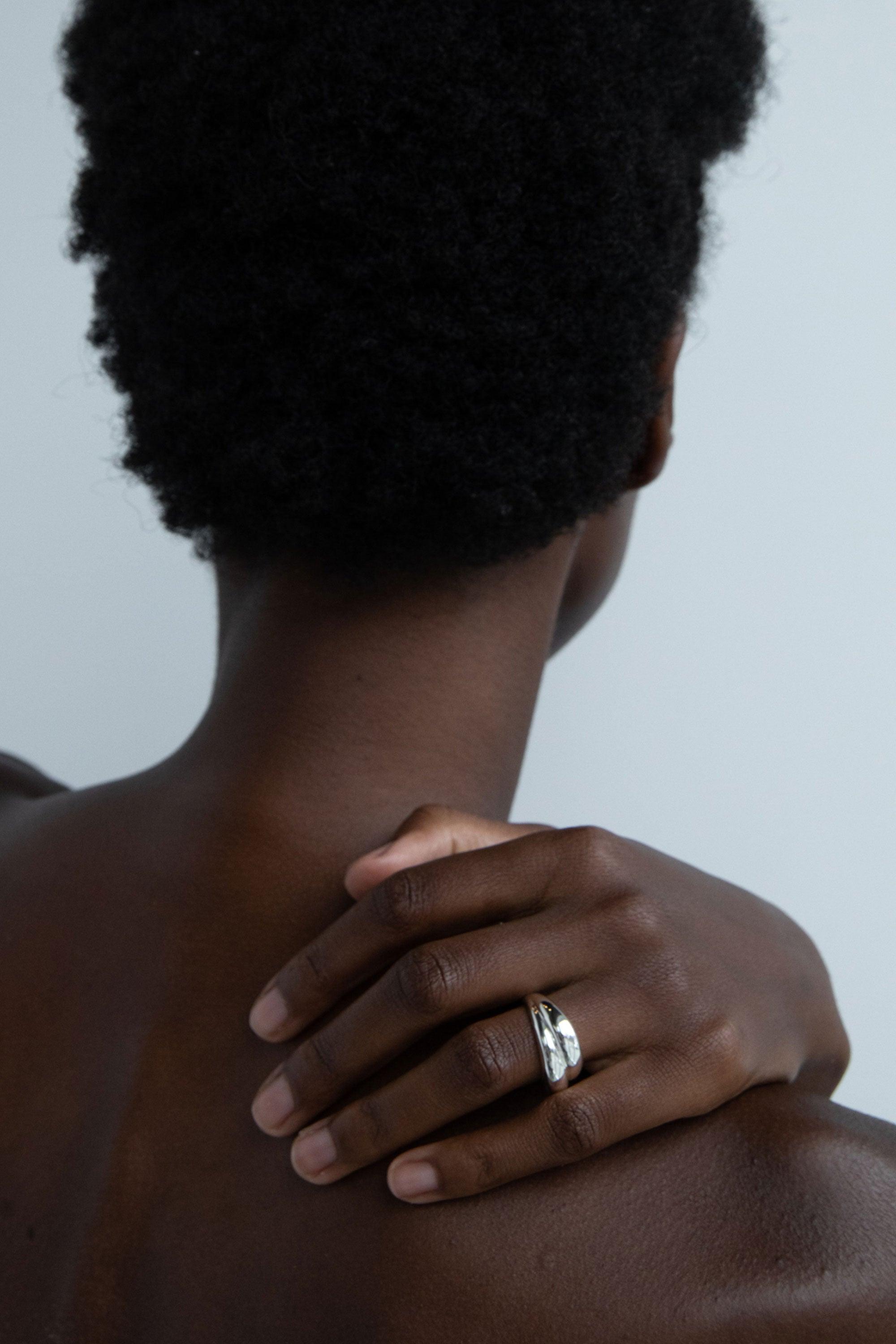 THICK DOUBLE RING by OAK + FORT