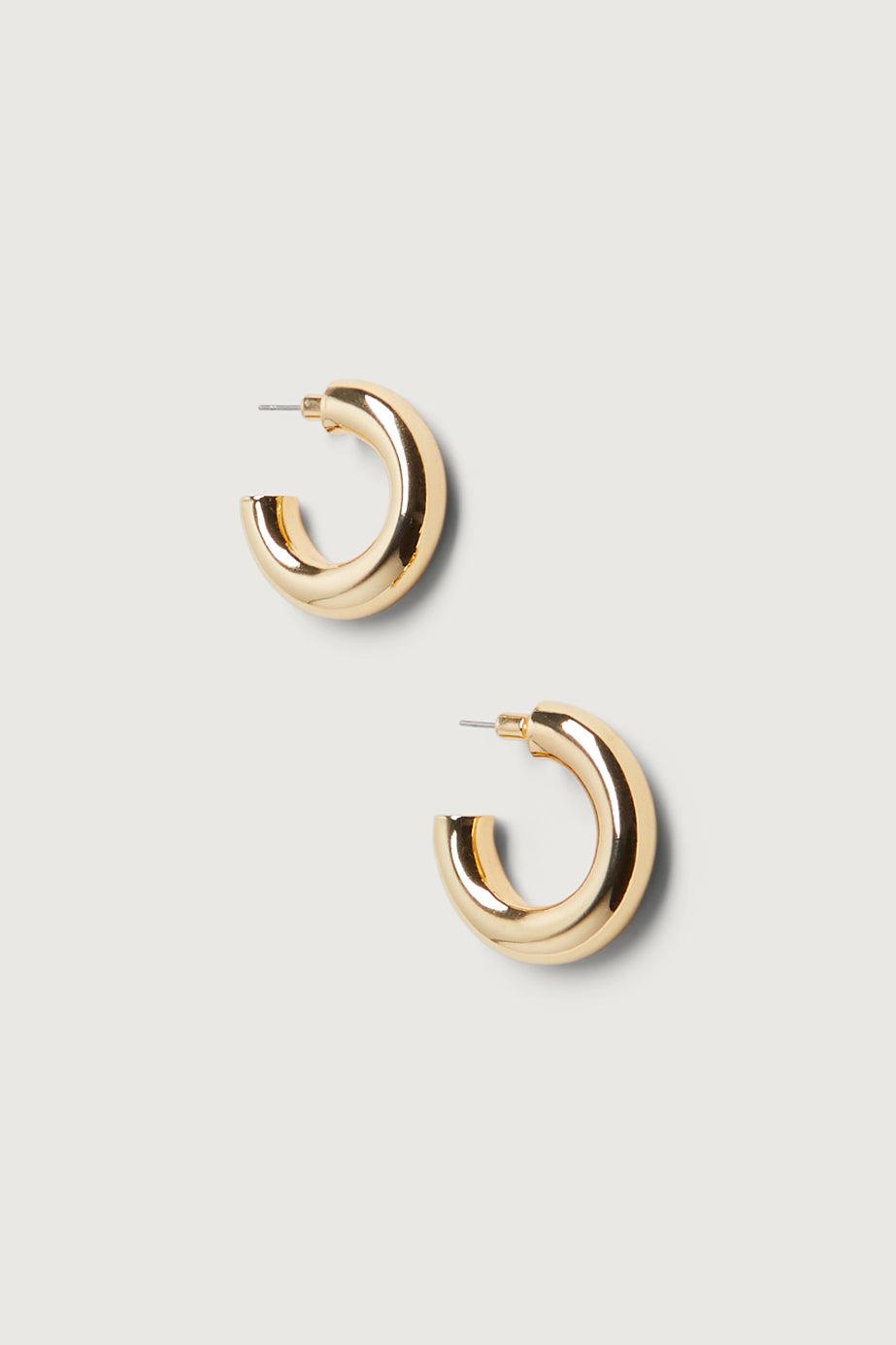 THICK HOOP EARRINGS by OAK + FORT