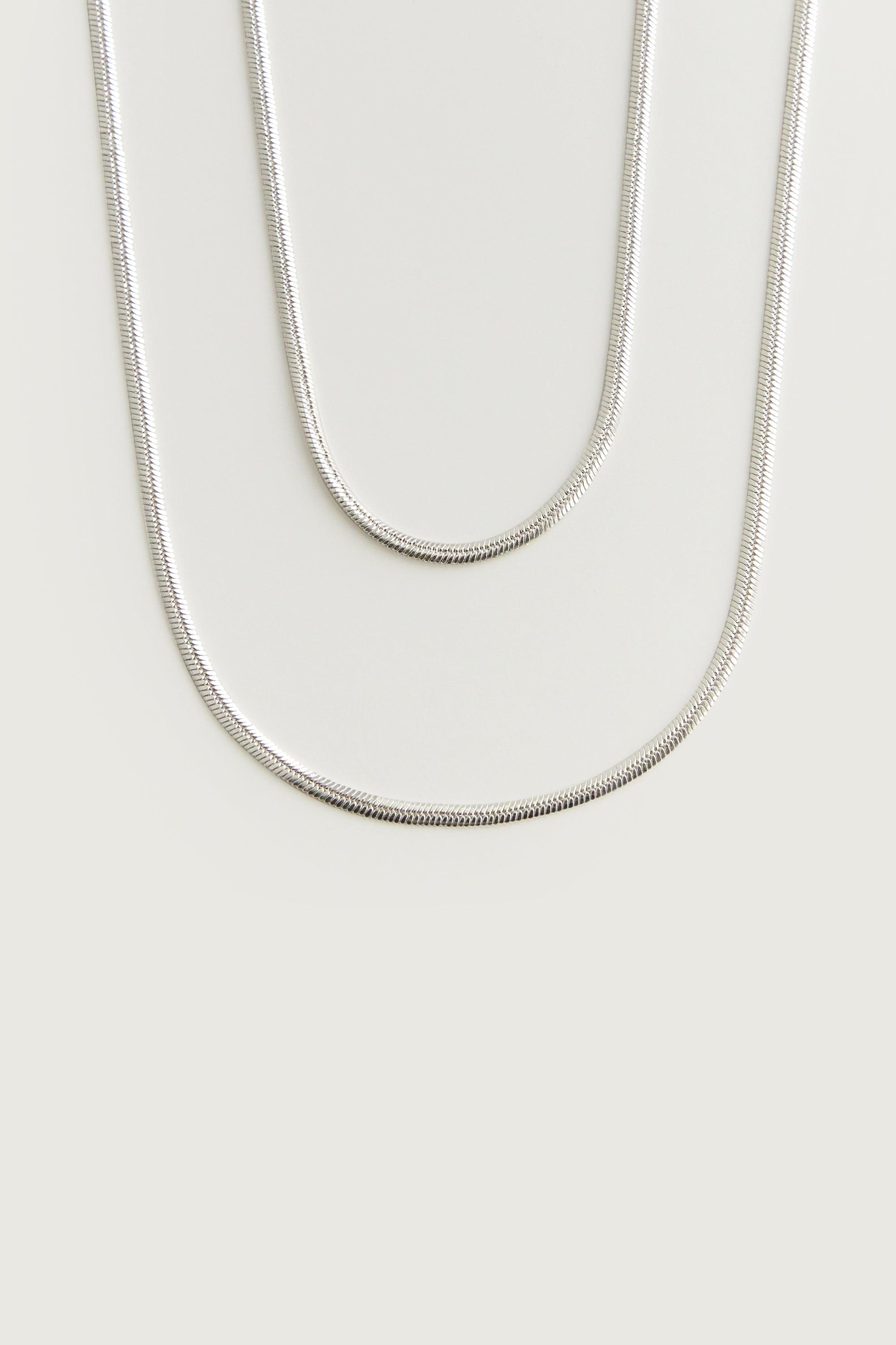 THIN SNAKE CHAIN by OAK + FORT