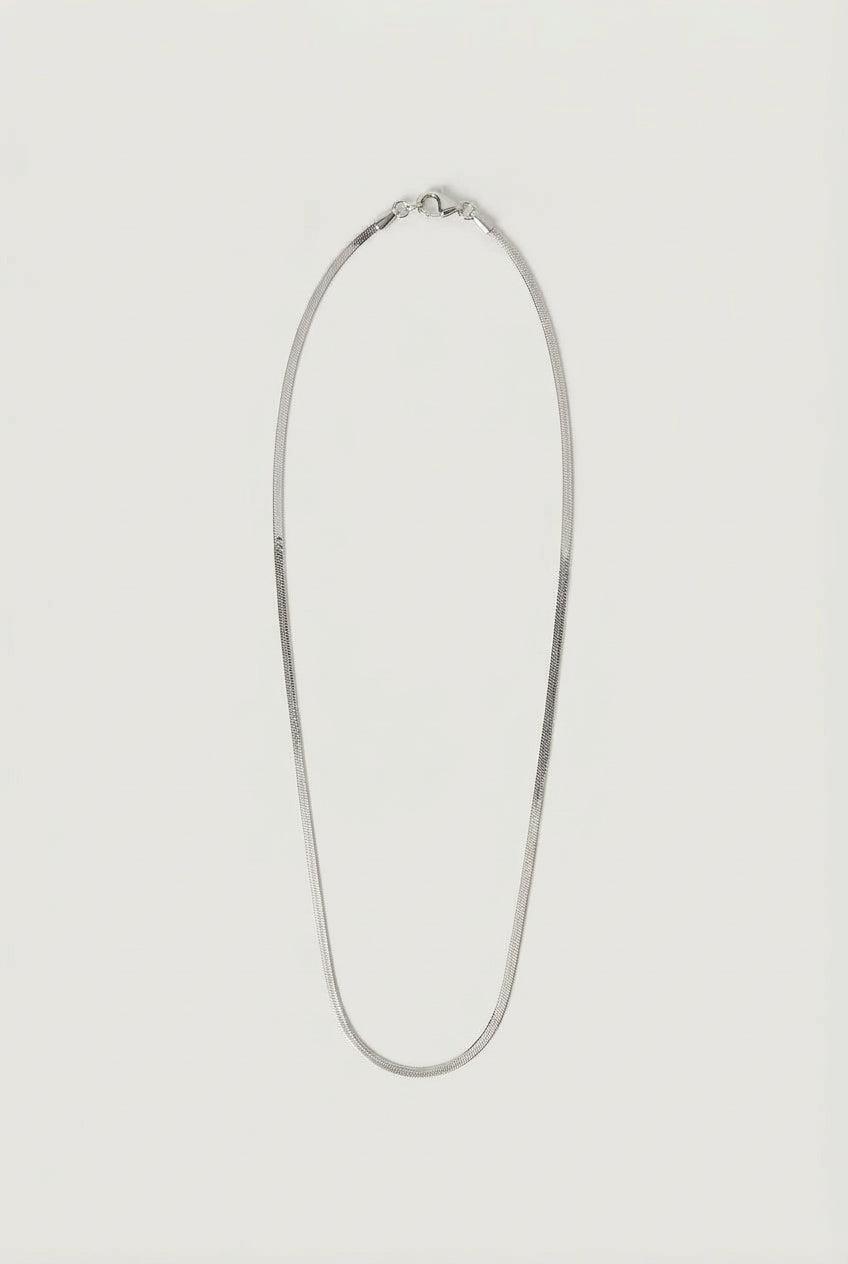 THIN SNAKE CHAIN NECKLACE by OAK + FORT