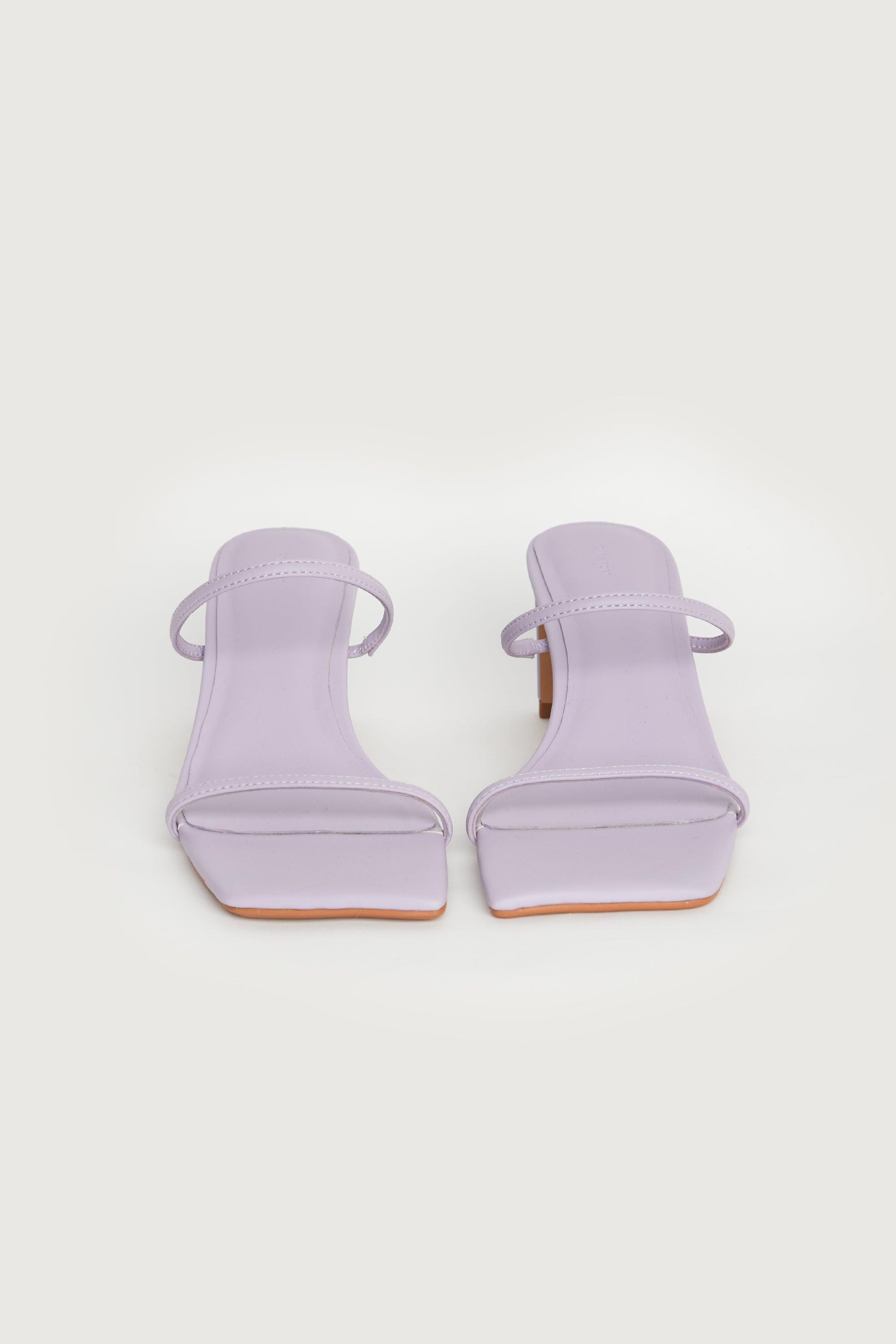 THIN STRAP HEELED SANDAL by OAK + FORT