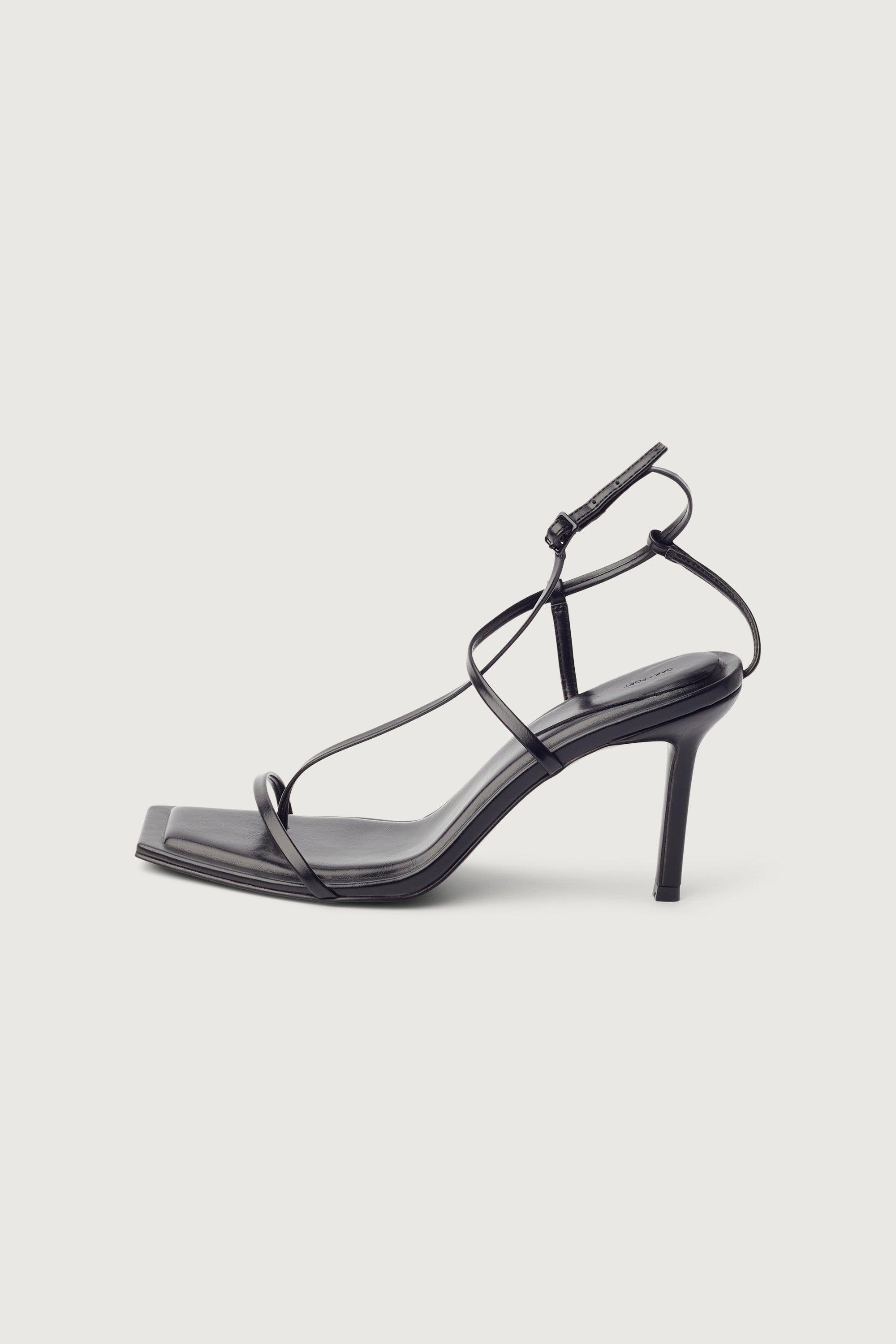THIN STRAP HEELED SANDALS by OAK + FORT