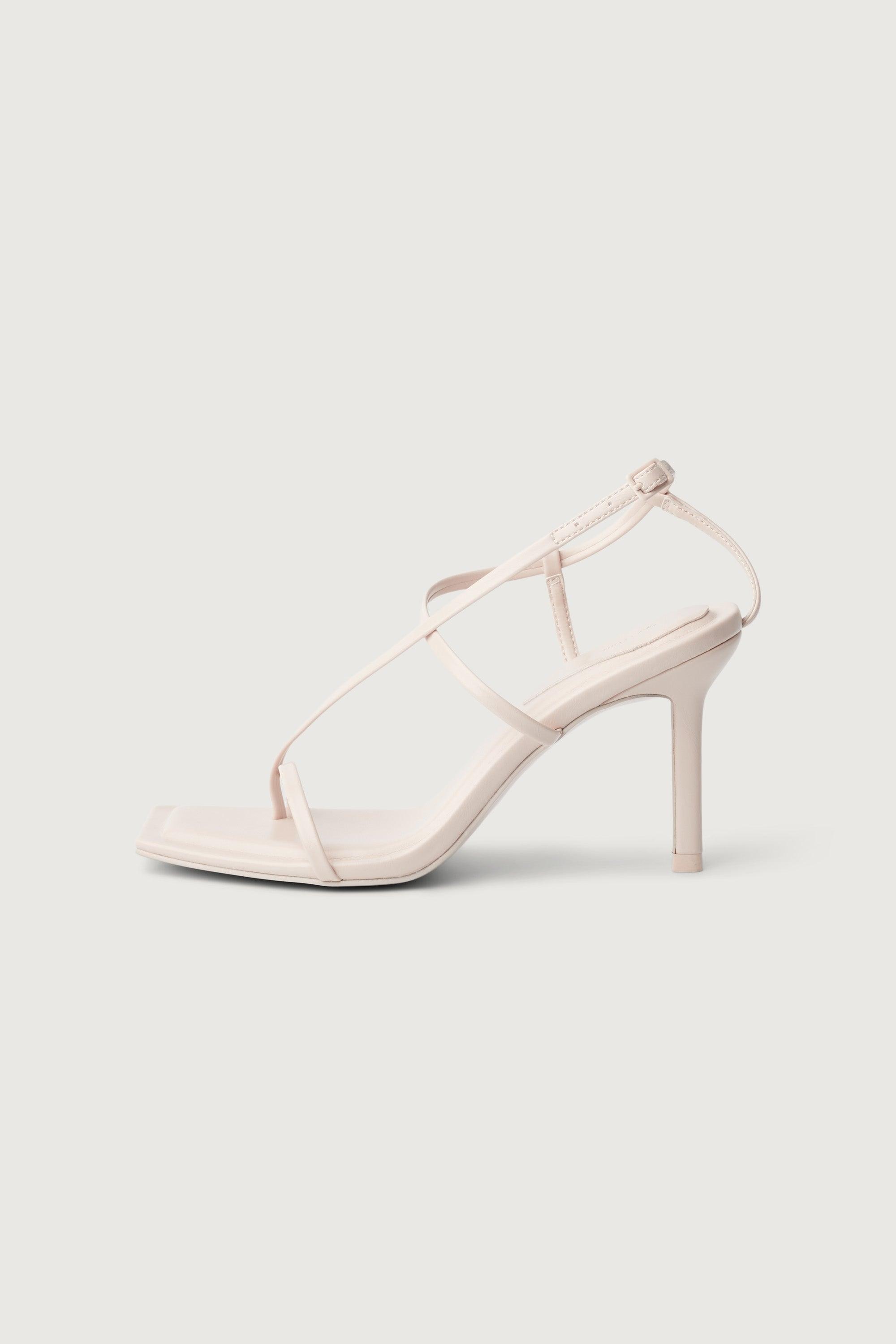 THIN STRAP HEELED SANDALS by OAK + FORT