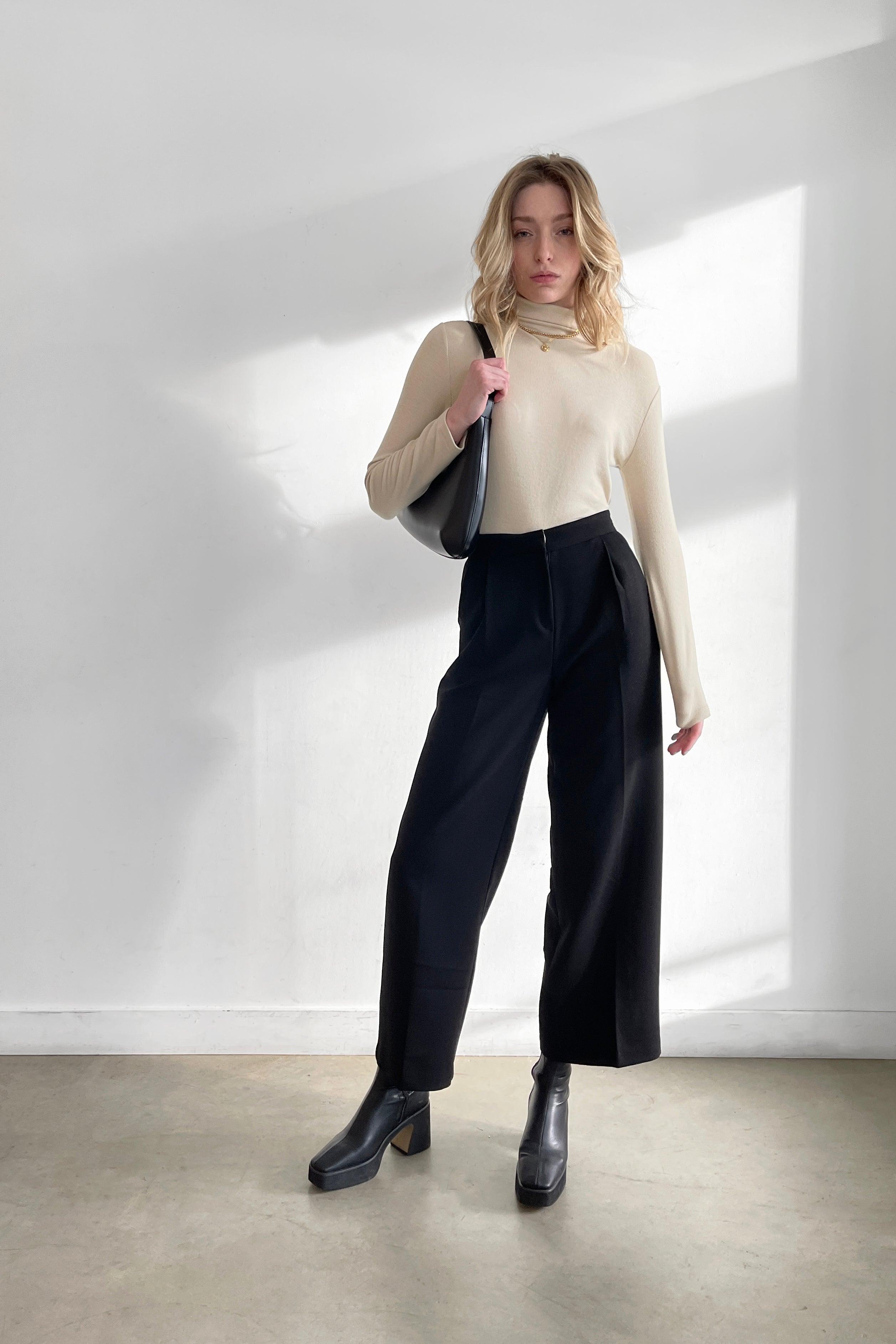TURTLENECK TOP by OAK + FORT