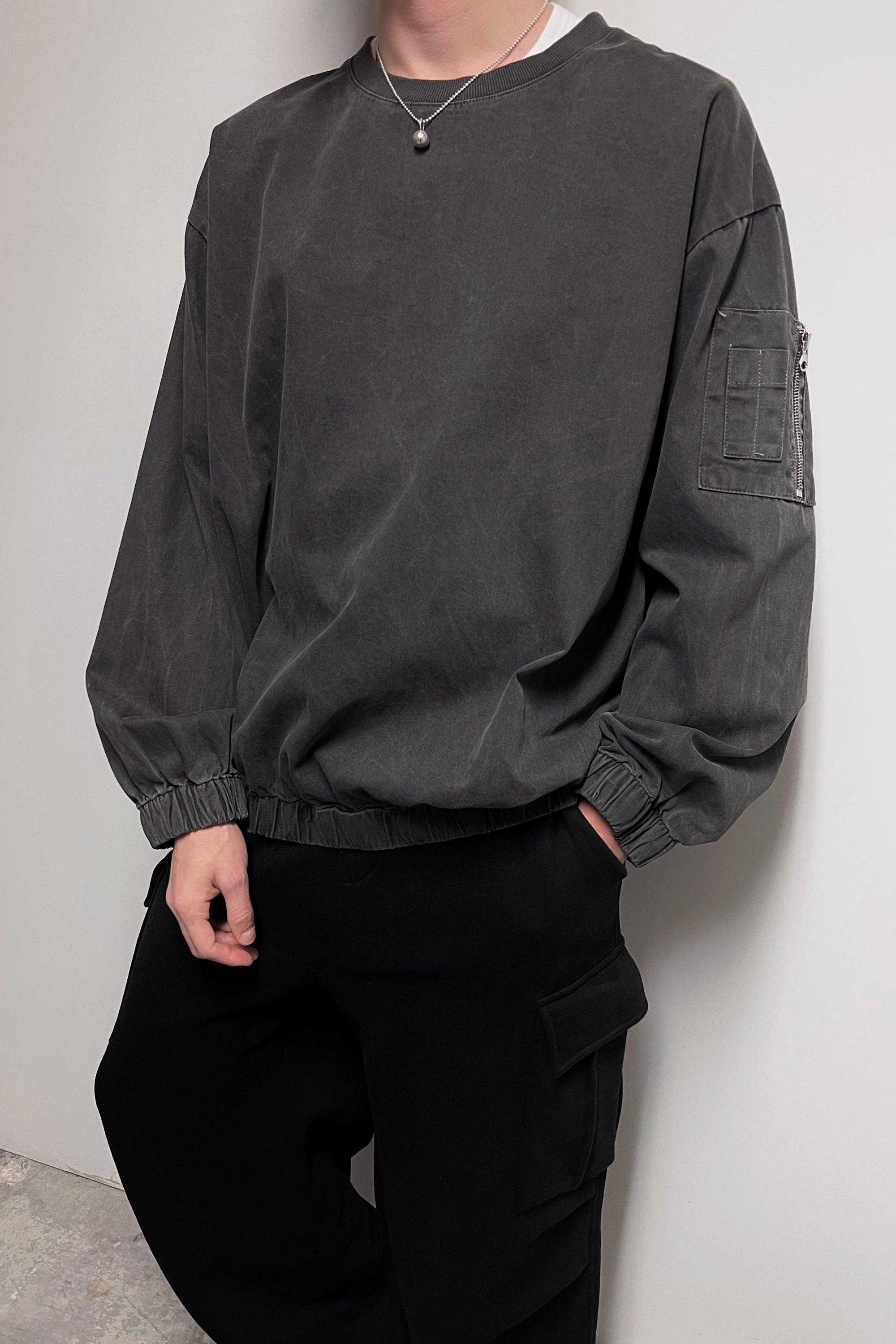 TWILL BLEND CREWNECK by OAK + FORT