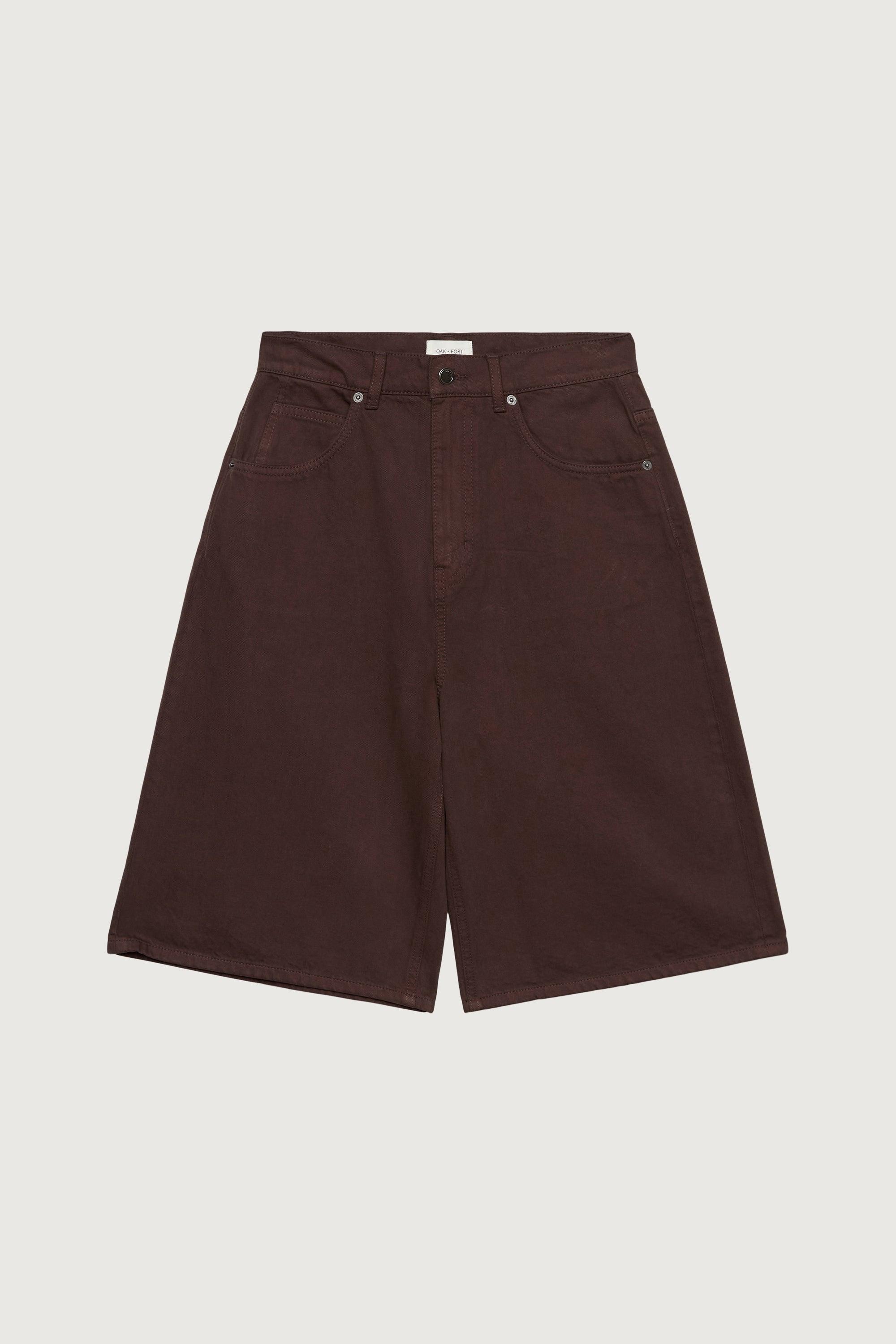 TWILL DENIM JORT by OAK + FORT