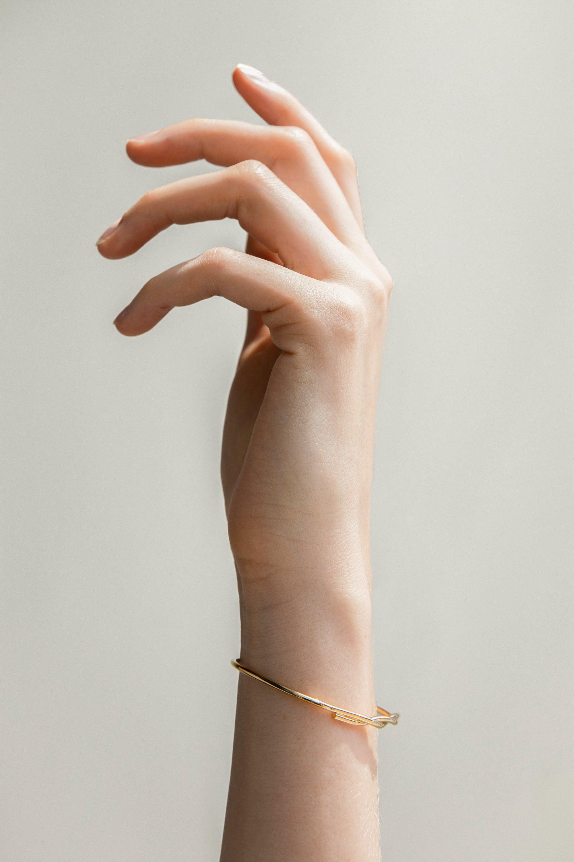 TWISTED CUFF BRACELET by OAK + FORT
