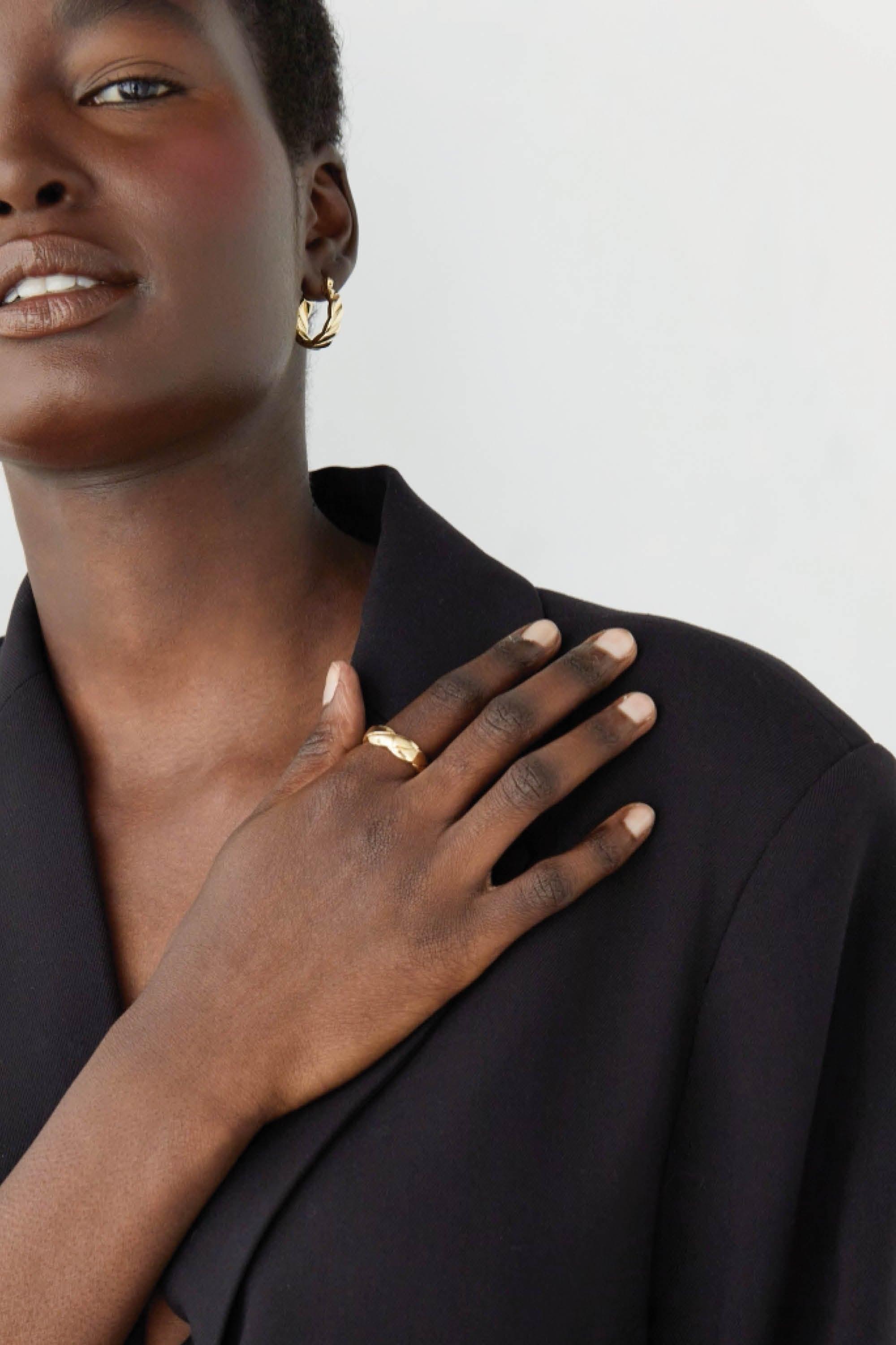 TWISTED RING by OAK + FORT