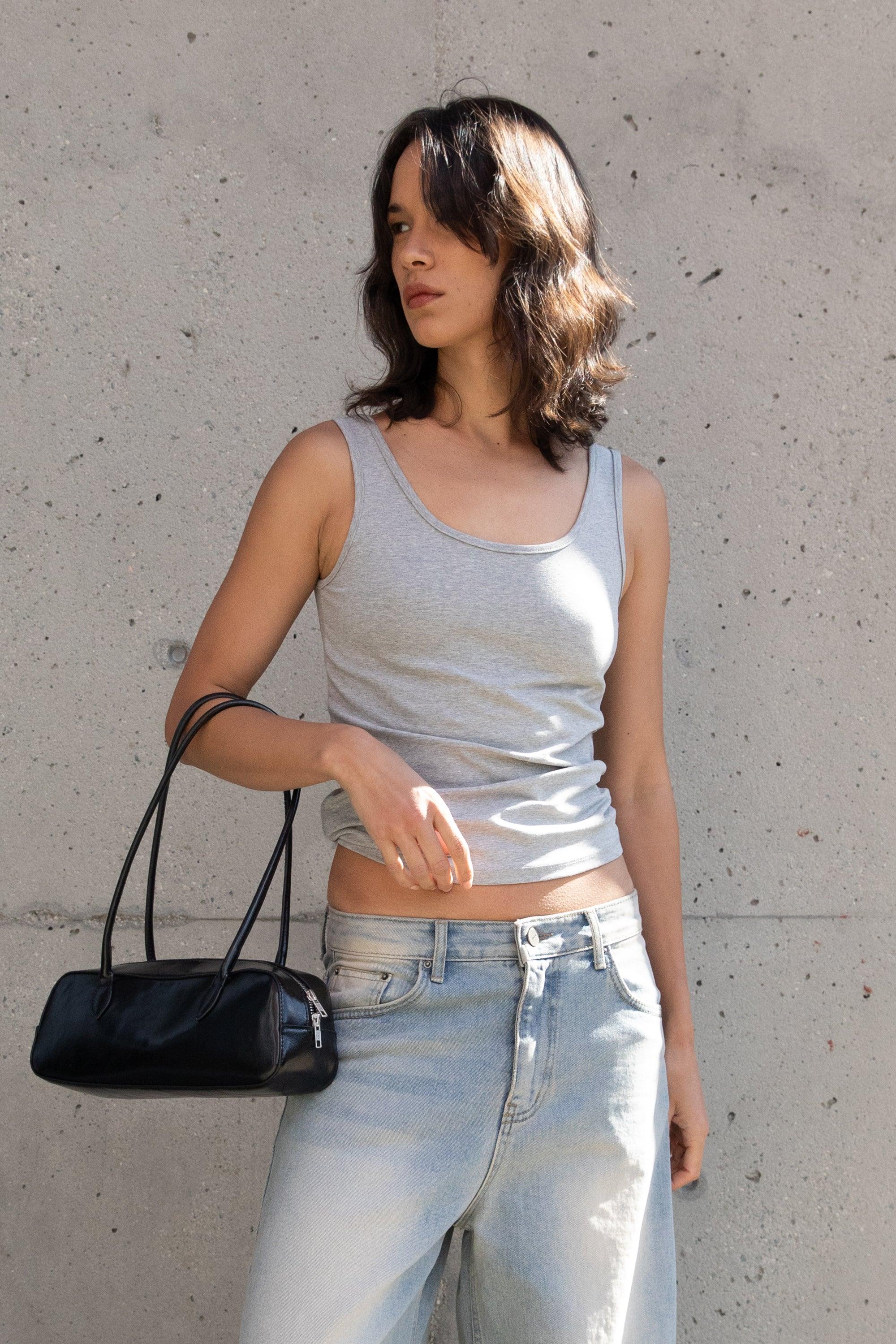 ULTRA SOFT TEXTURED TANK TOP by OAK + FORT
