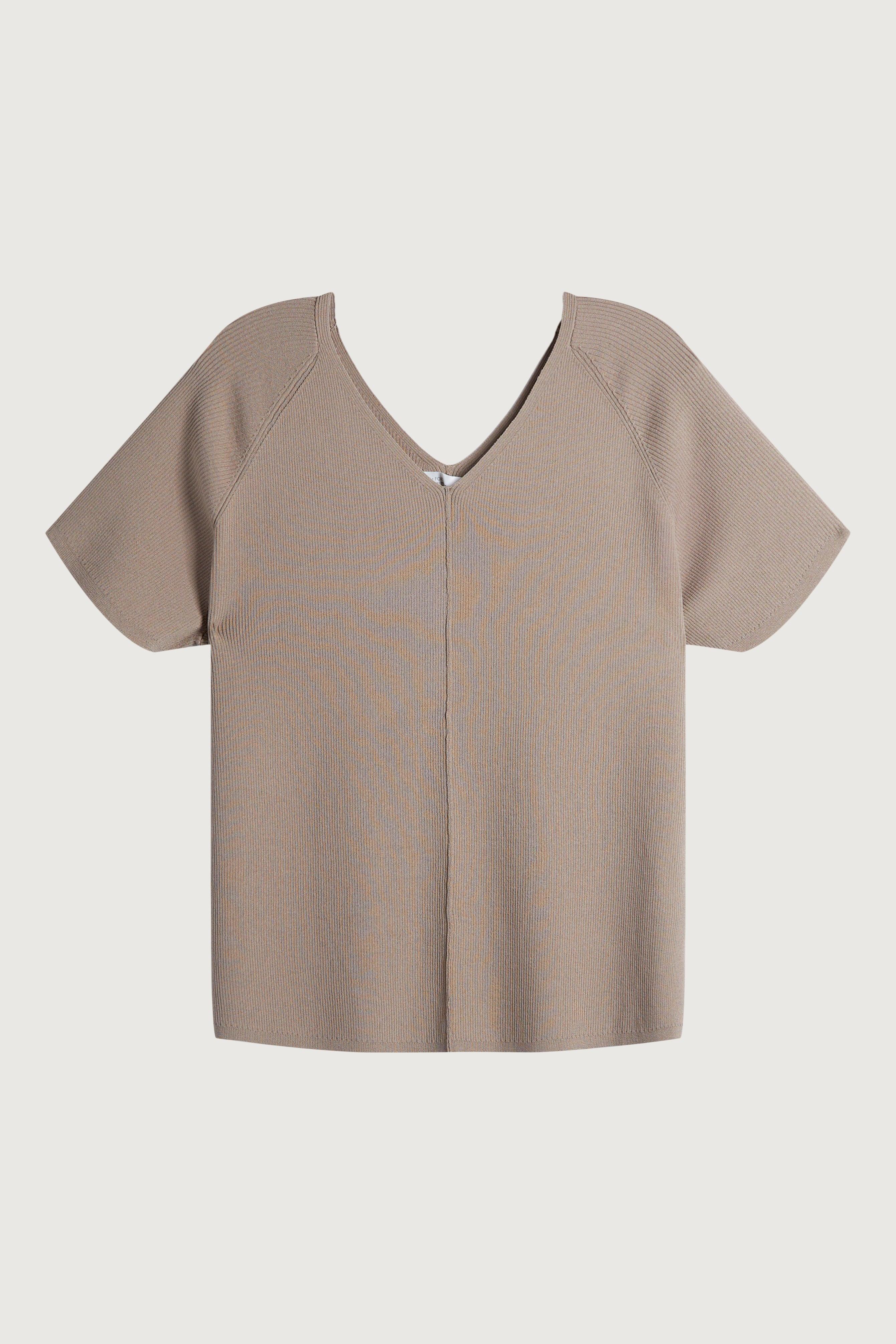 V-NECK SWEATER TEE by OAK + FORT