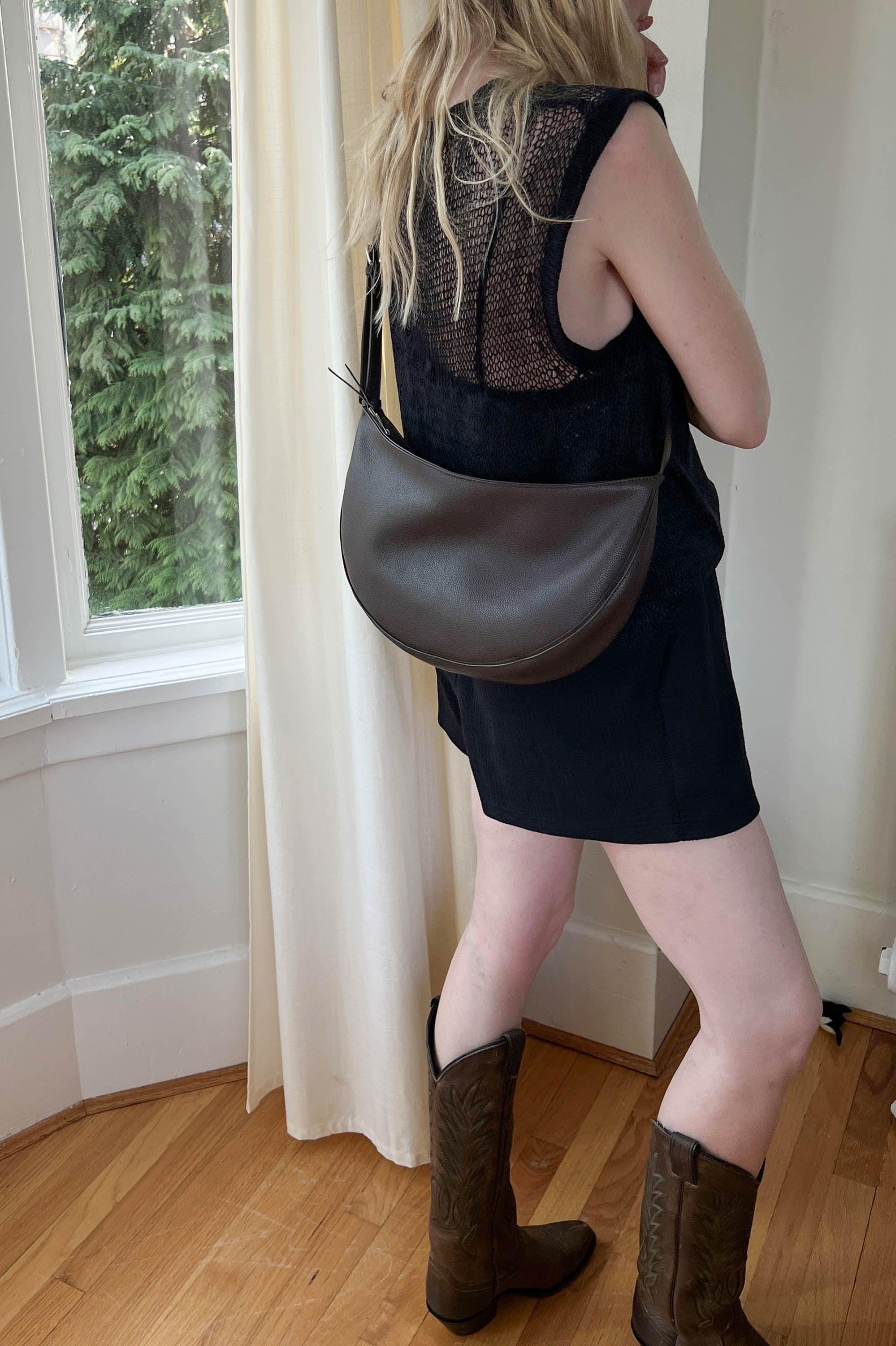 VEGAN LEATHER SLING BAG by OAK + FORT