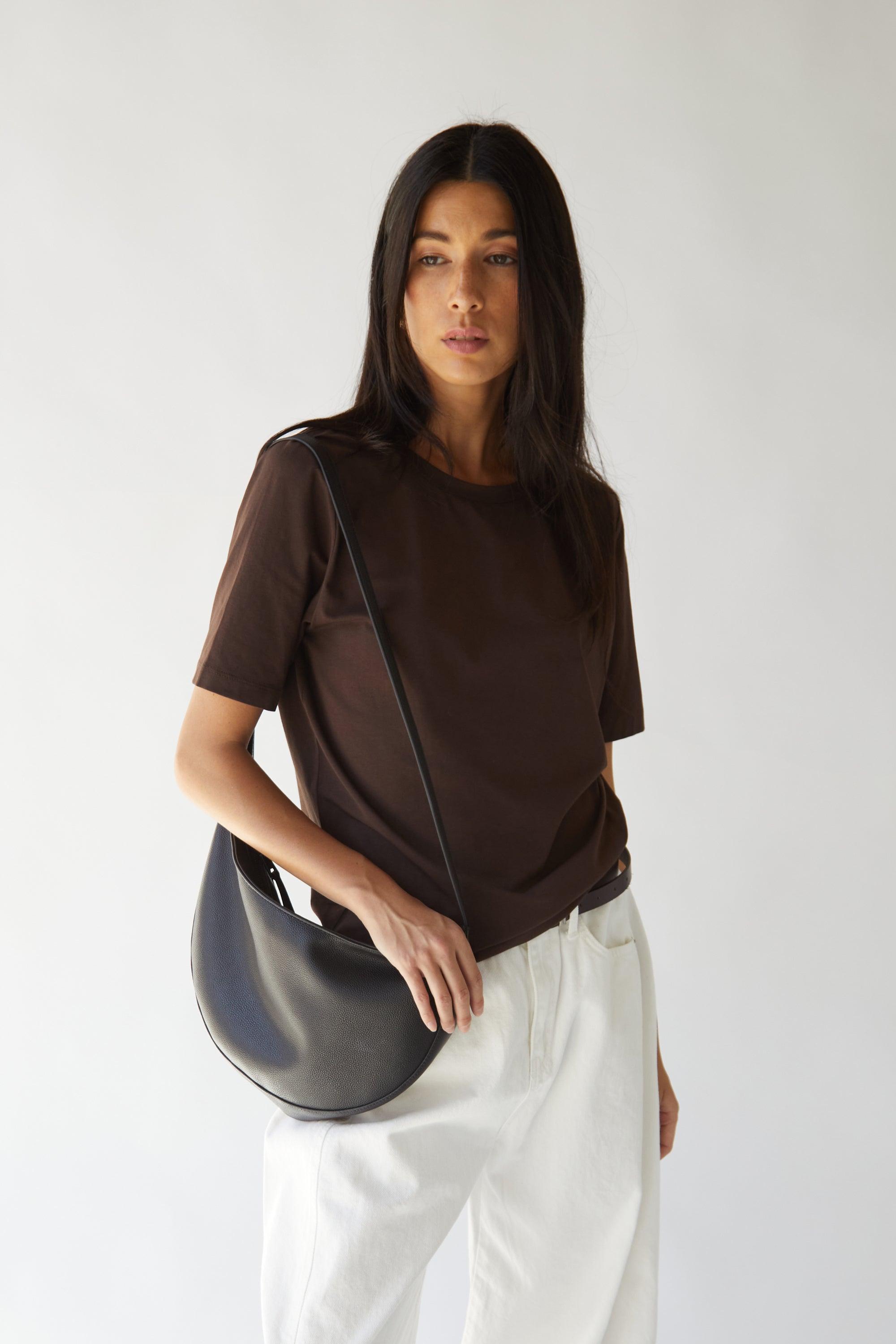 VEGAN LEATHER SLING BAG by OAK + FORT