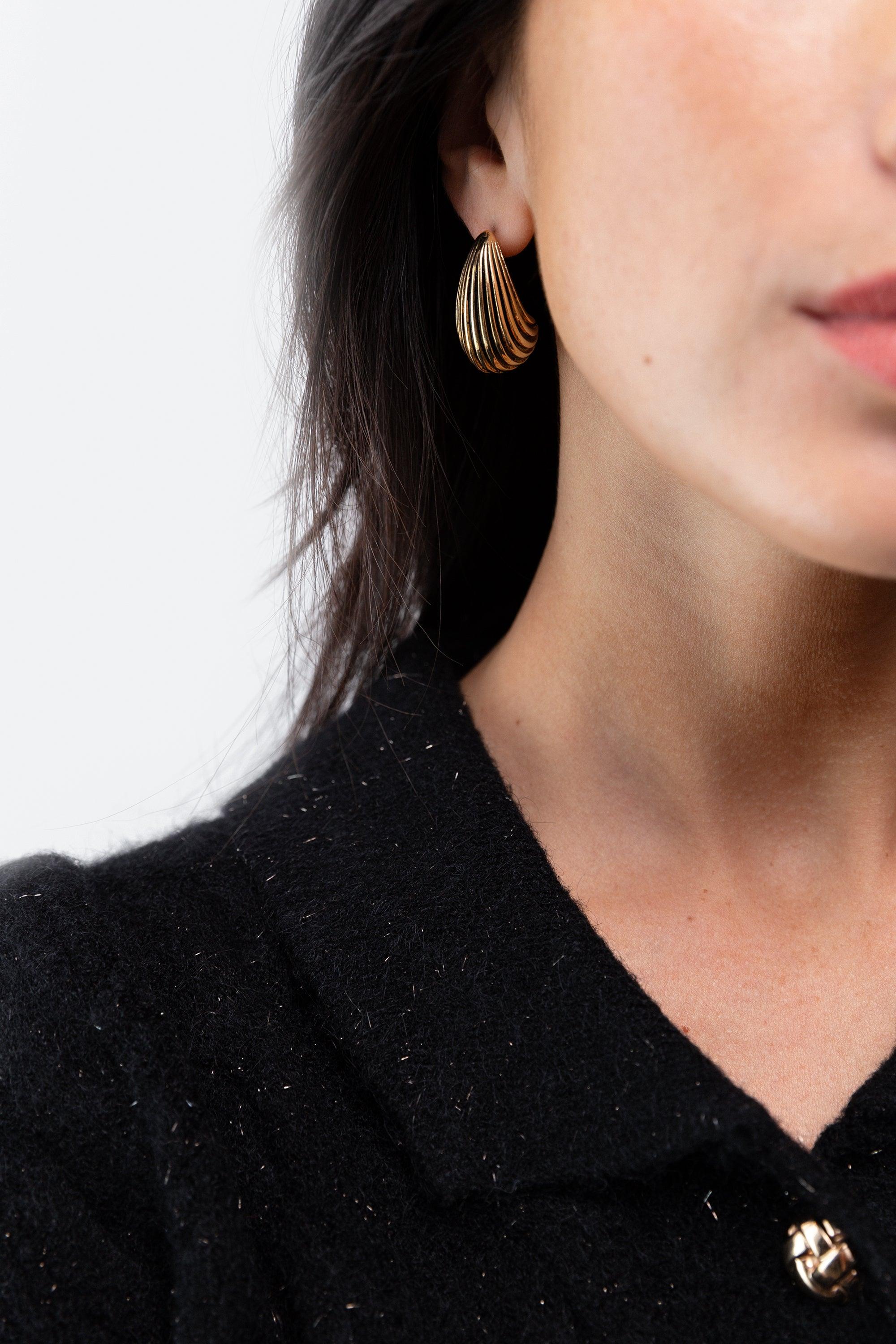 VINTAGE HOOP EARRINGS by OAK + FORT