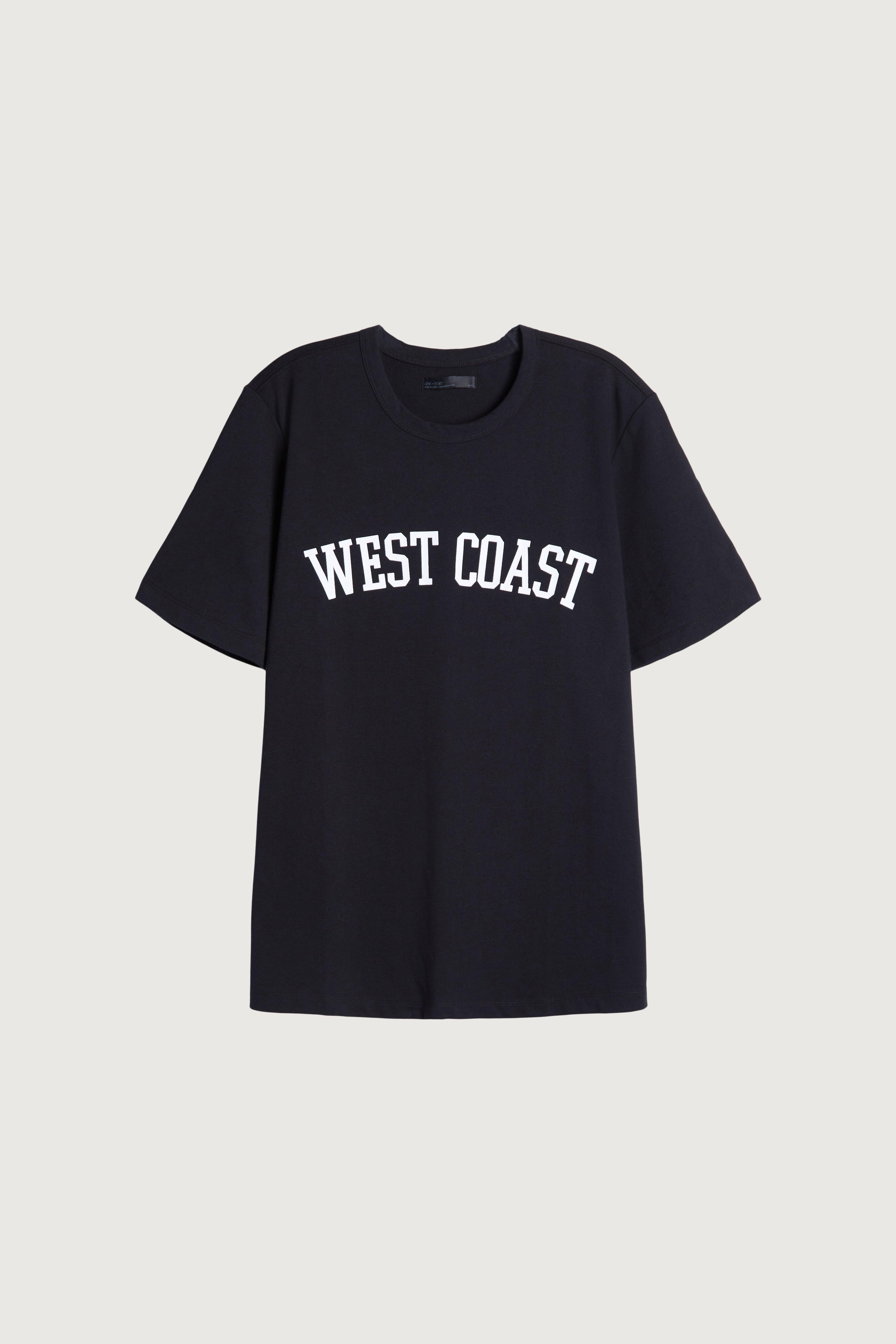WEST COAST EAST COAST TEE by OAK + FORT