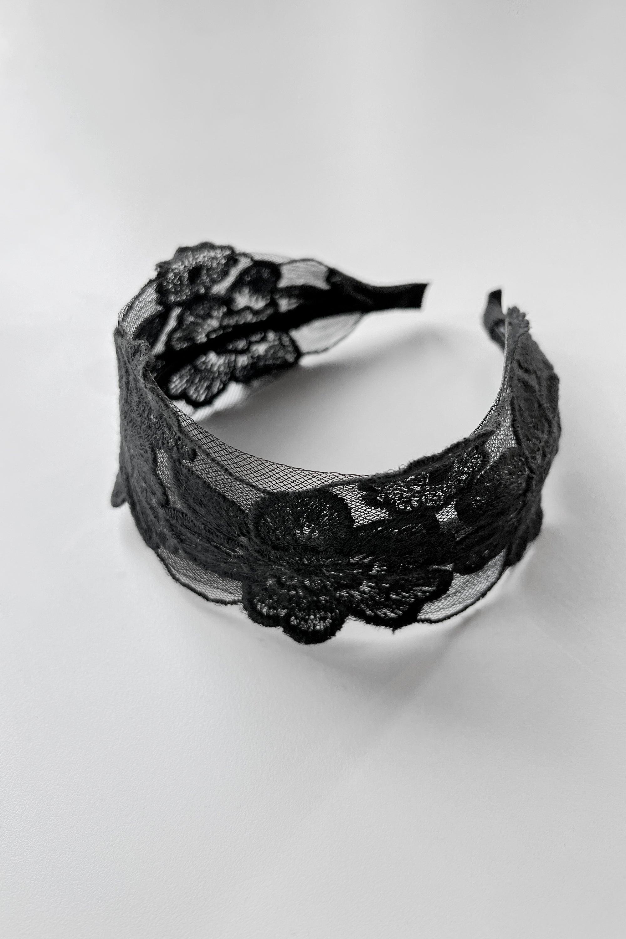 WIDE LACE HEADBAND by OAK + FORT