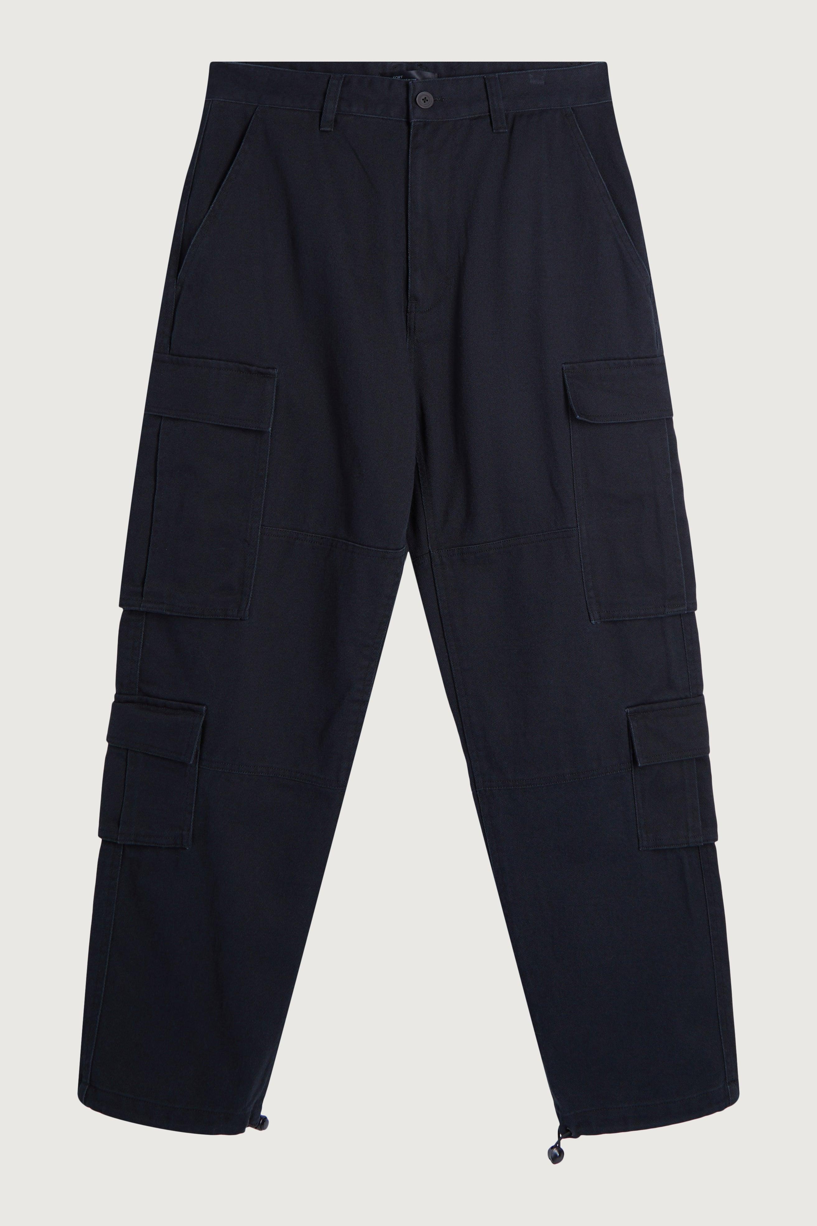 WIDE LEG CARGO CHINO PANT by OAK + FORT