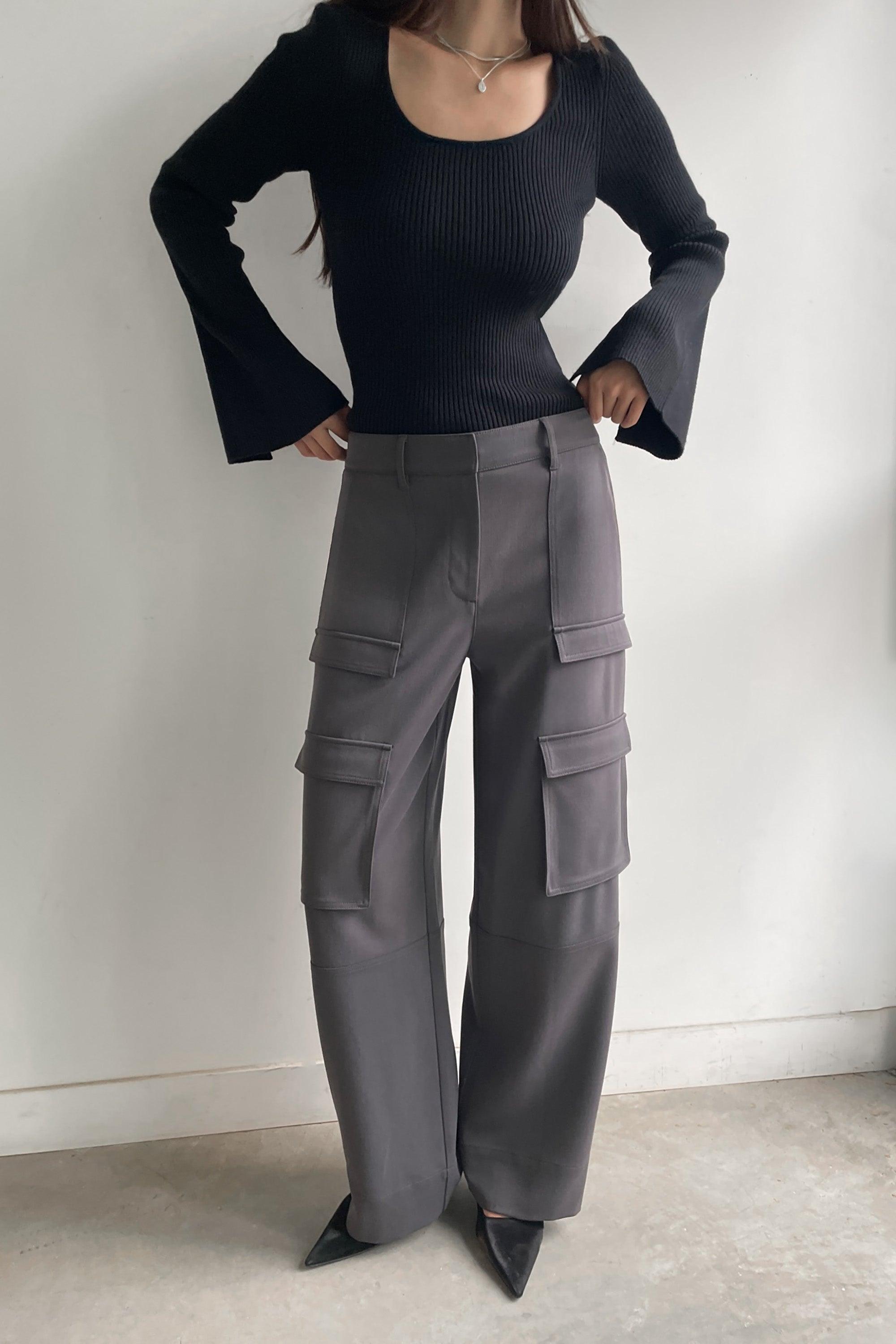 WIDE LEG CARGO PANT by OAK + FORT