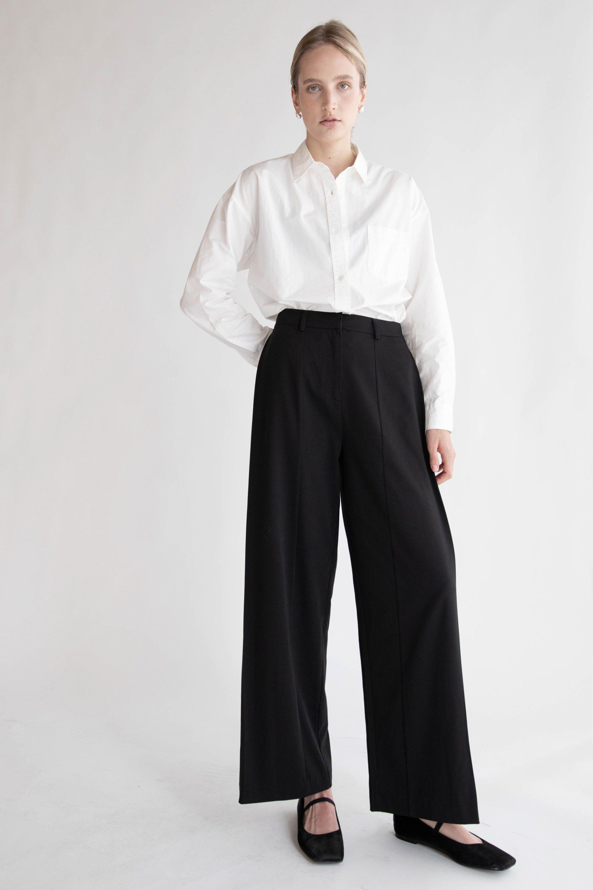 WIDE LEG FLOWY PANT by OAK + FORT