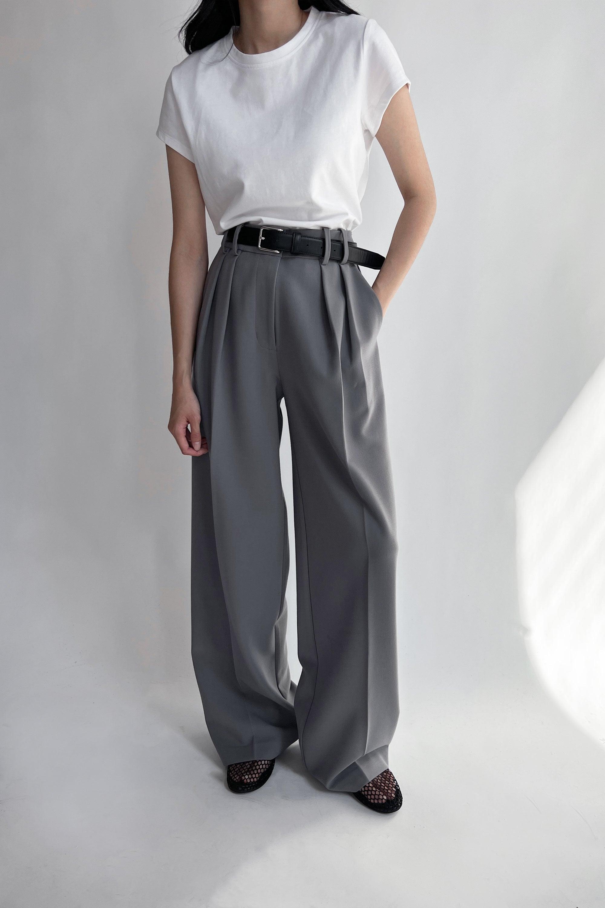 WIDE LEG TROUSER by OAK + FORT