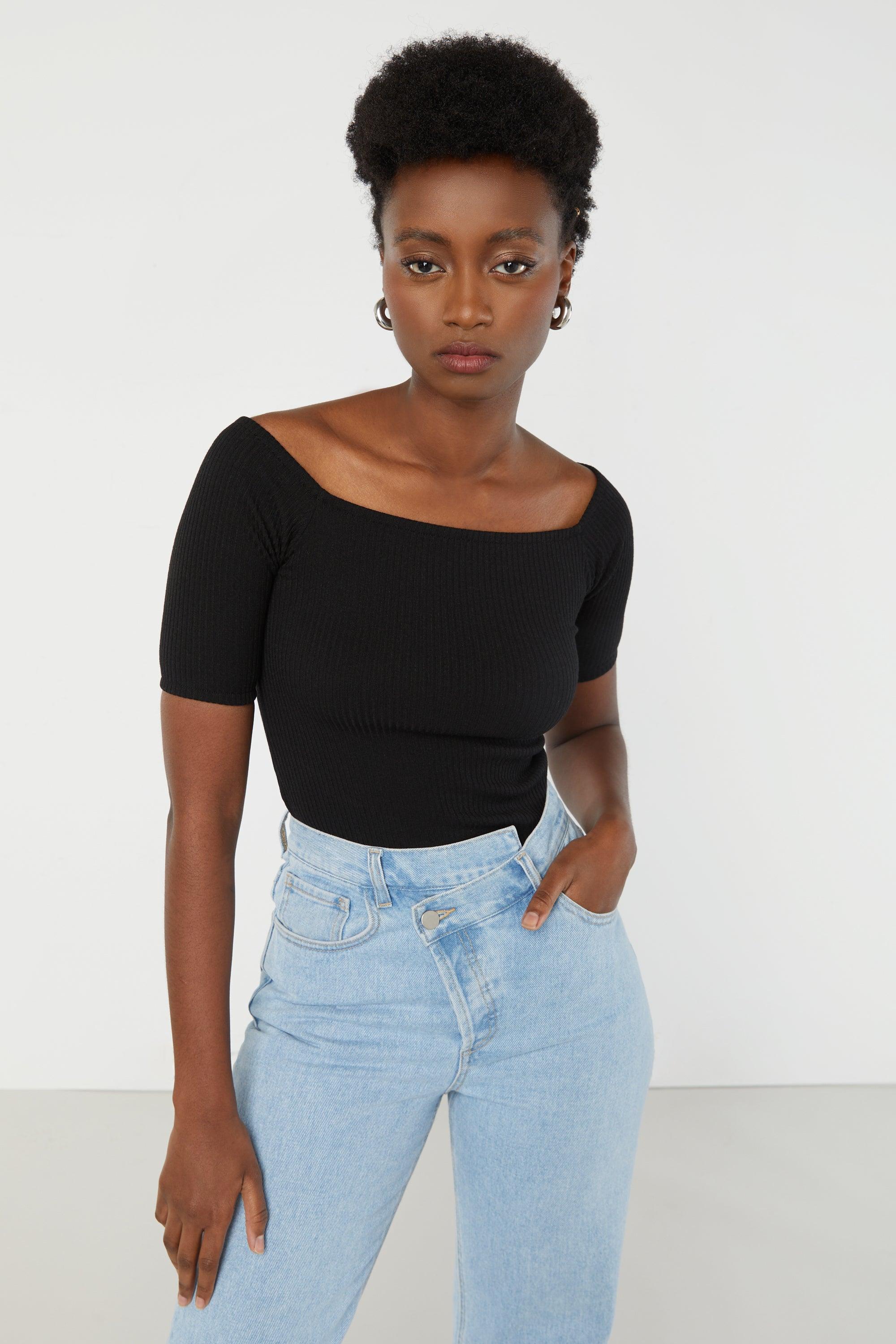 WIDE NECK T-SHIRT by OAK + FORT