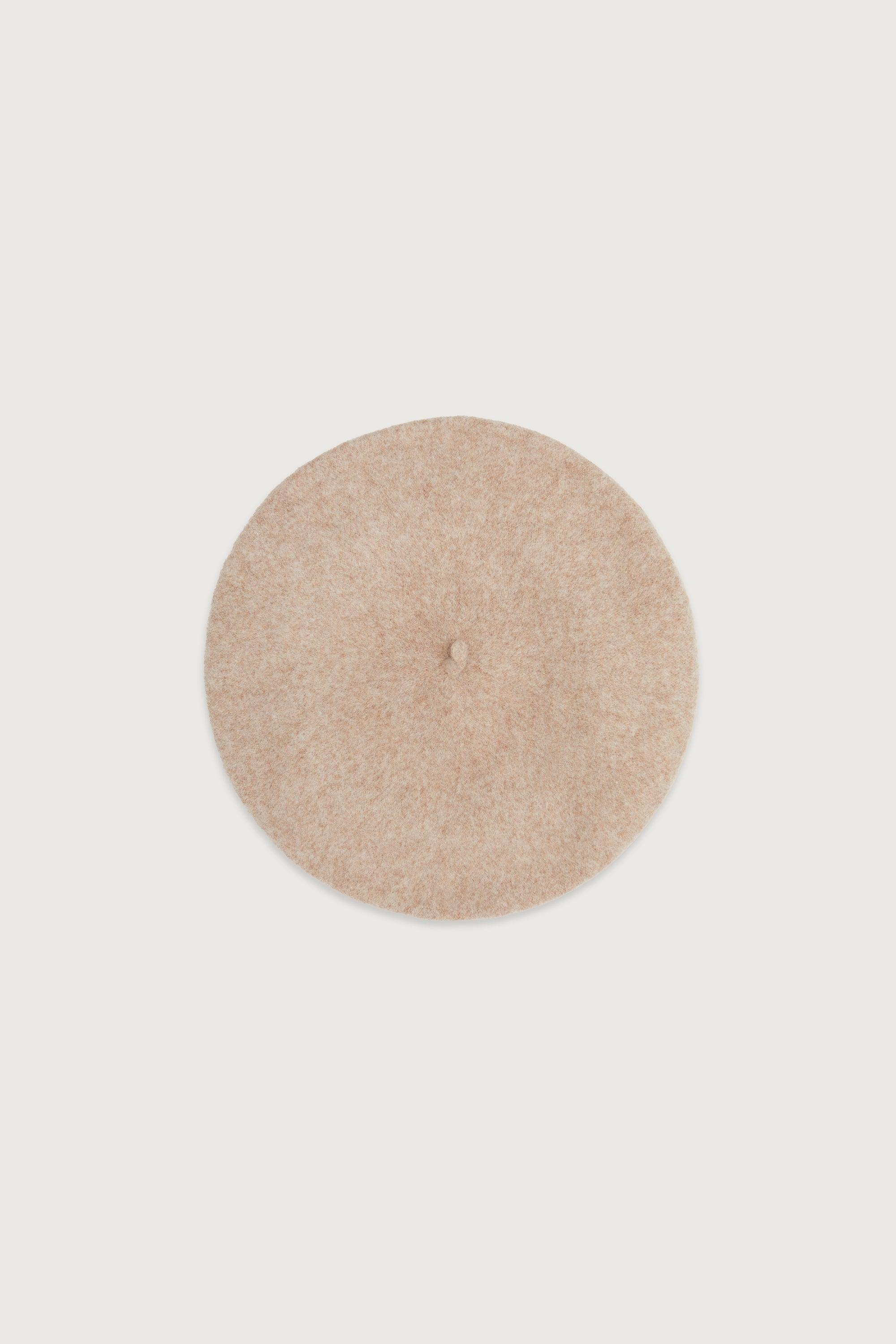 WOOL BLEND BERET by OAK + FORT