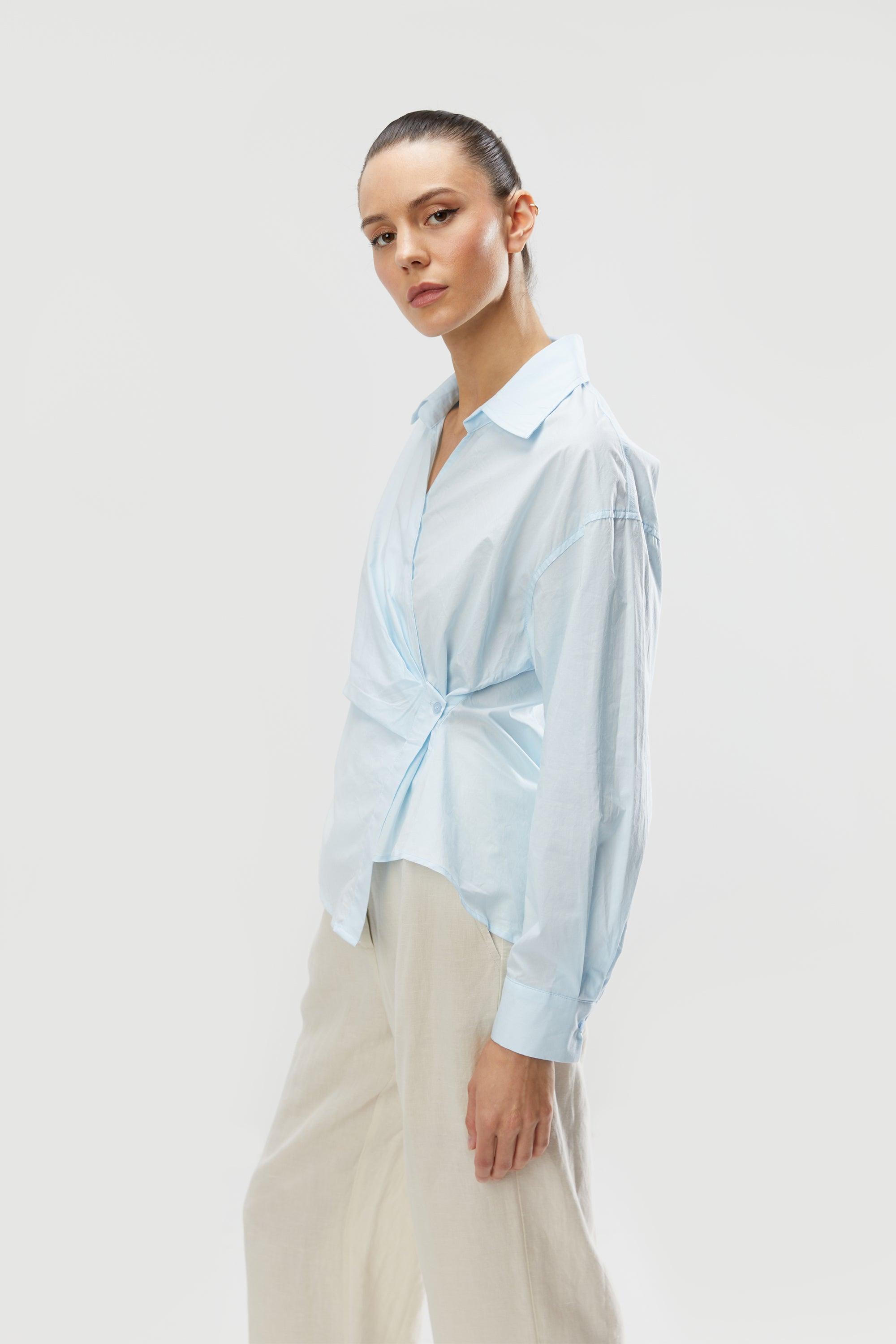 WRAP AROUND SHIRT by OAK + FORT