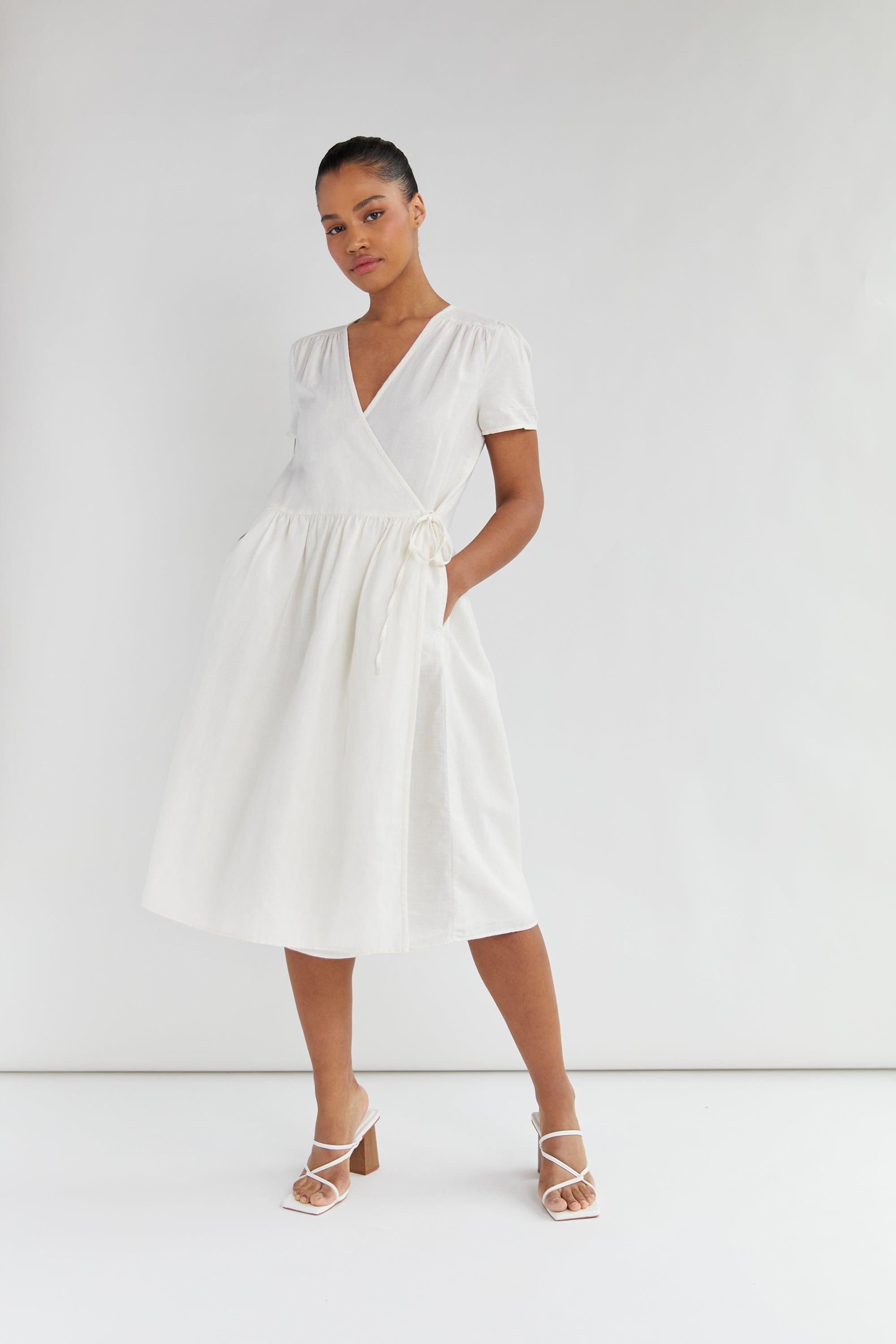 WRAP DRESS by OAK + FORT
