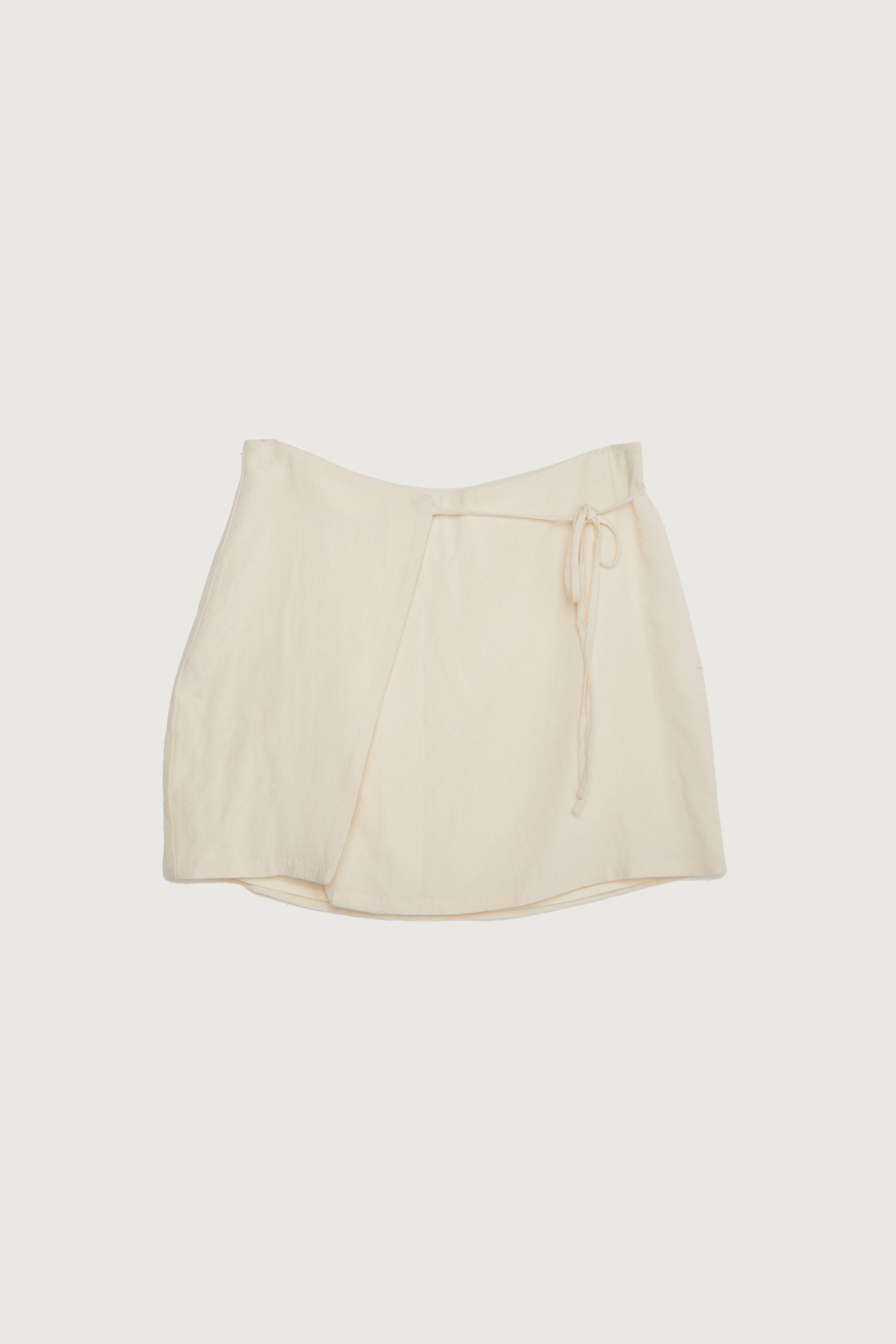 WRAP MINI SKIRT by OAK + FORT