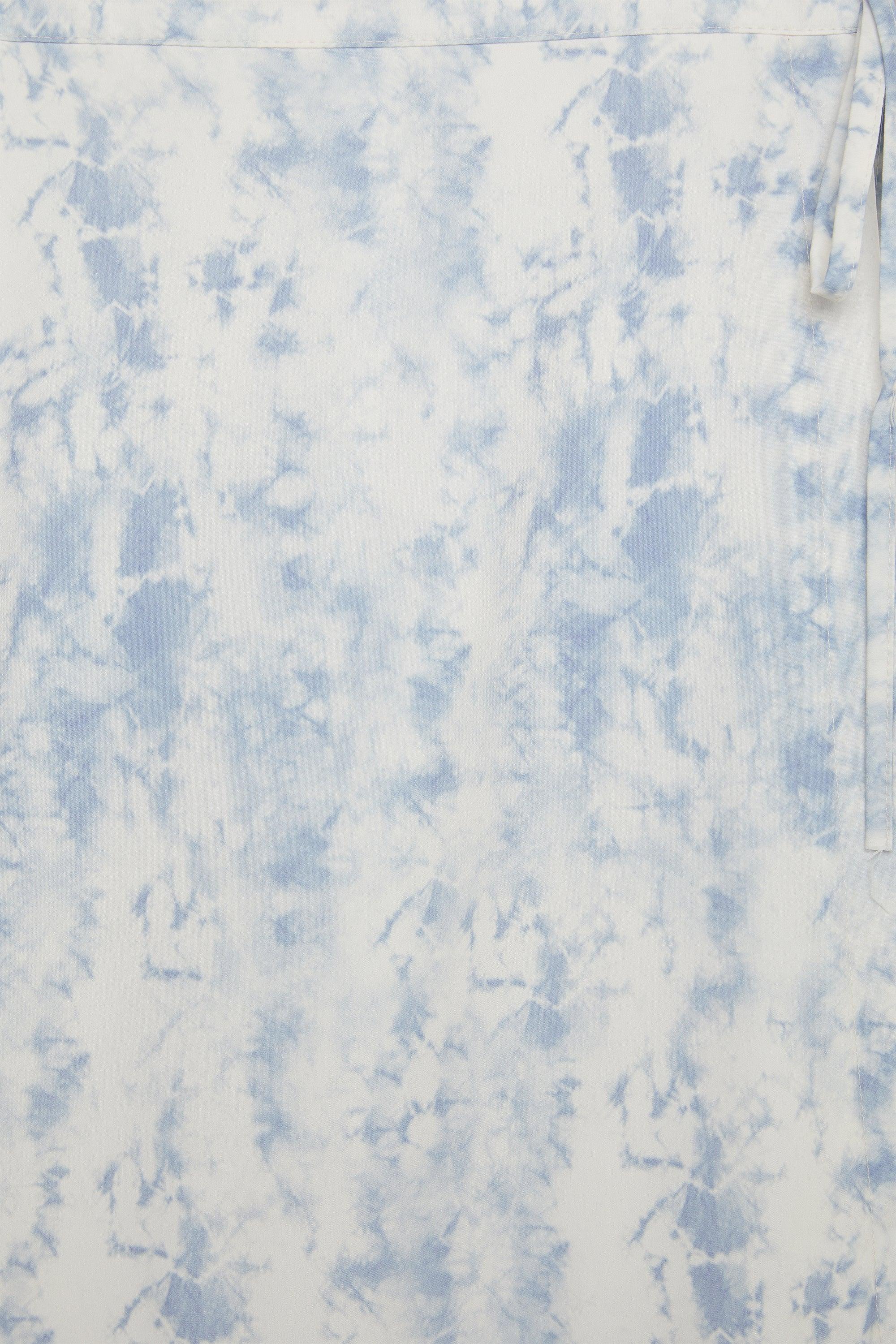 WRAP TIE DYE SKIRT by OAK + FORT