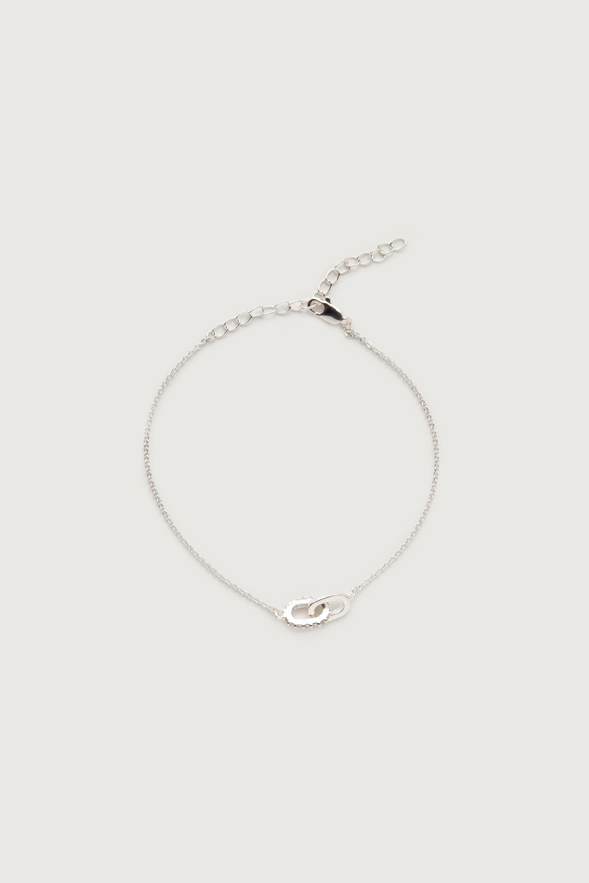 ZIRCONIA LINK BRACELET by OAK + FORT