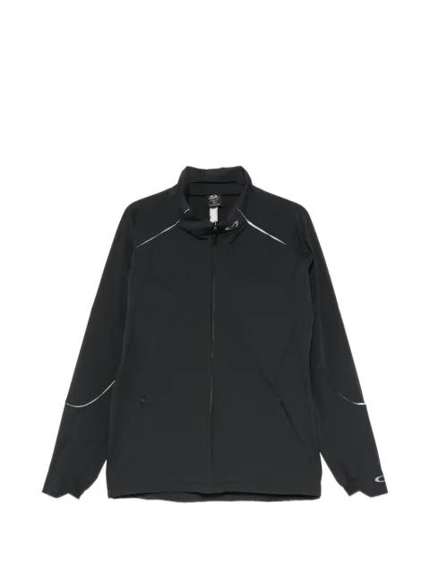 Fusion Flex Neo logo-plaque zip-up jacket by OAKLEY