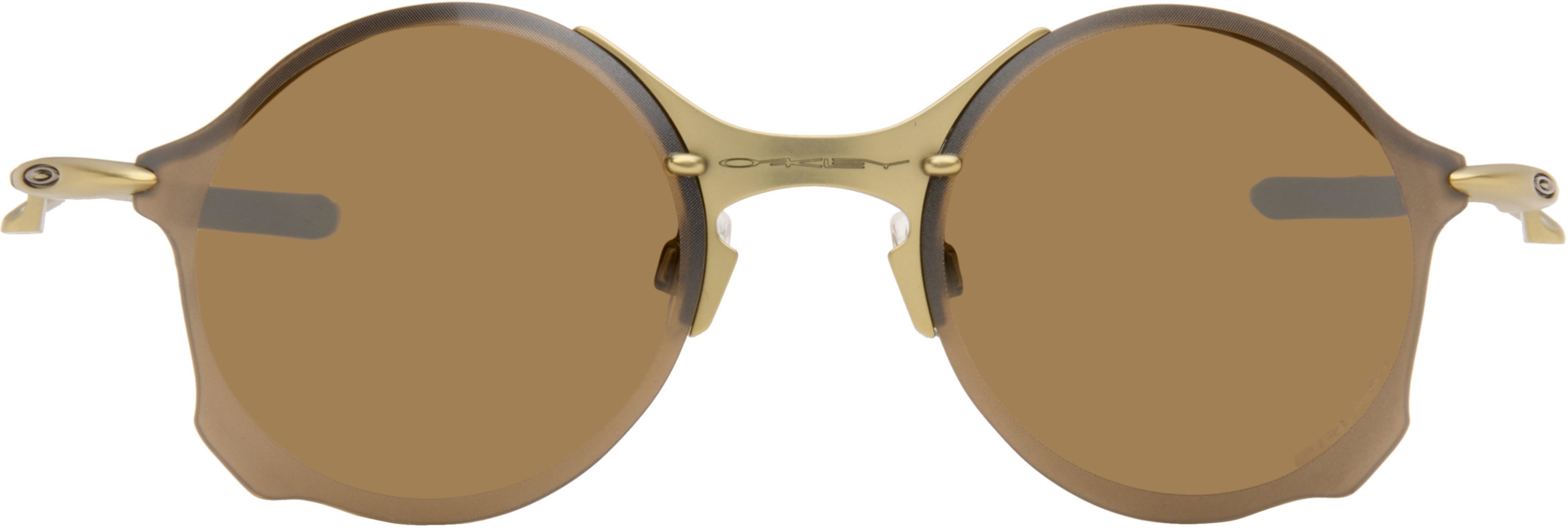 Gold Tailend TI Sunglasses by OAKLEY