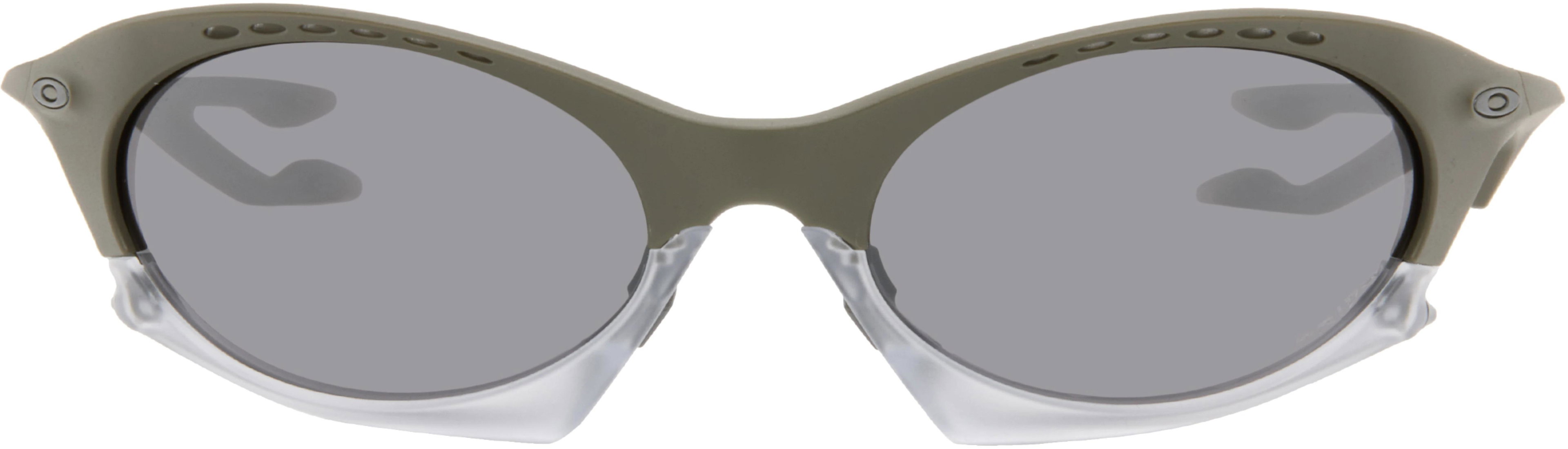 Khaki Plantaris Sunglasses by OAKLEY