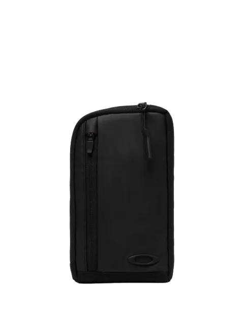 Link logo-plaque zip-fastening shoulder bag by OAKLEY