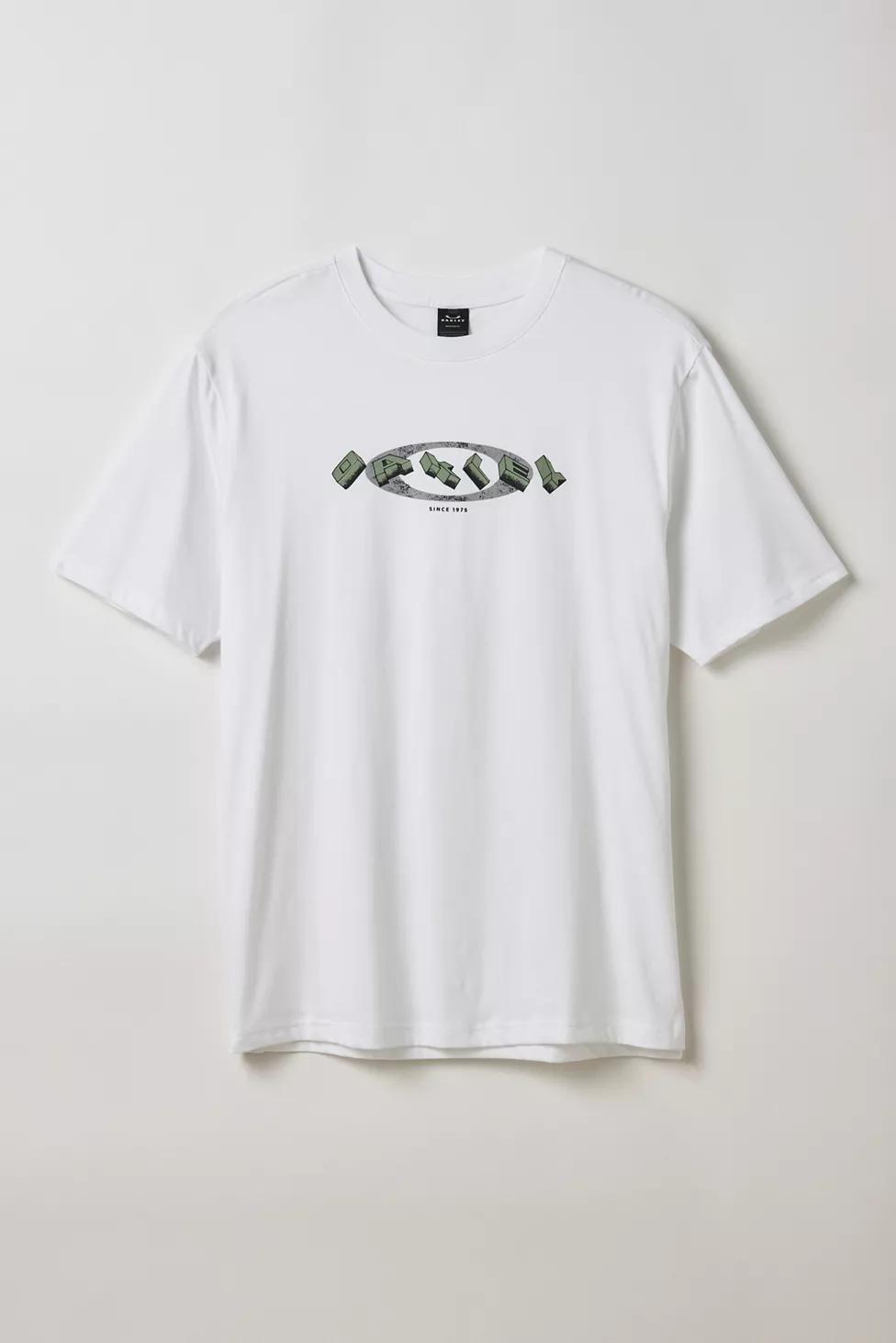 Oakley Blocks Cotton Logo Graphic Tee by OAKLEY Oakley Blocks Cotton Logo Graphic Tee by OAKLEY