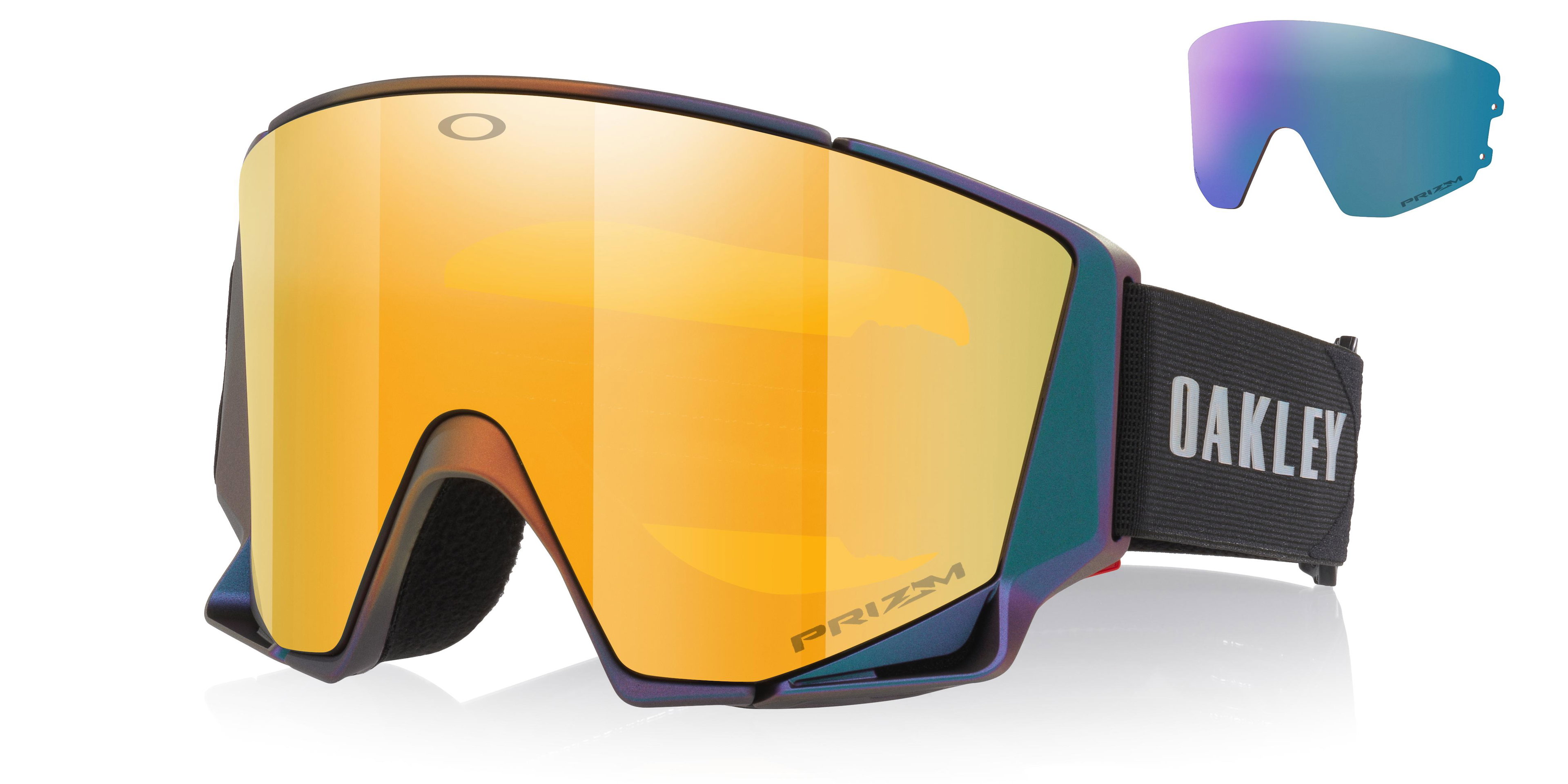 Oakley Men's Flow Scape™ M (low Bridge Fit) Snow Goggles Aura Collection by OAKLEY