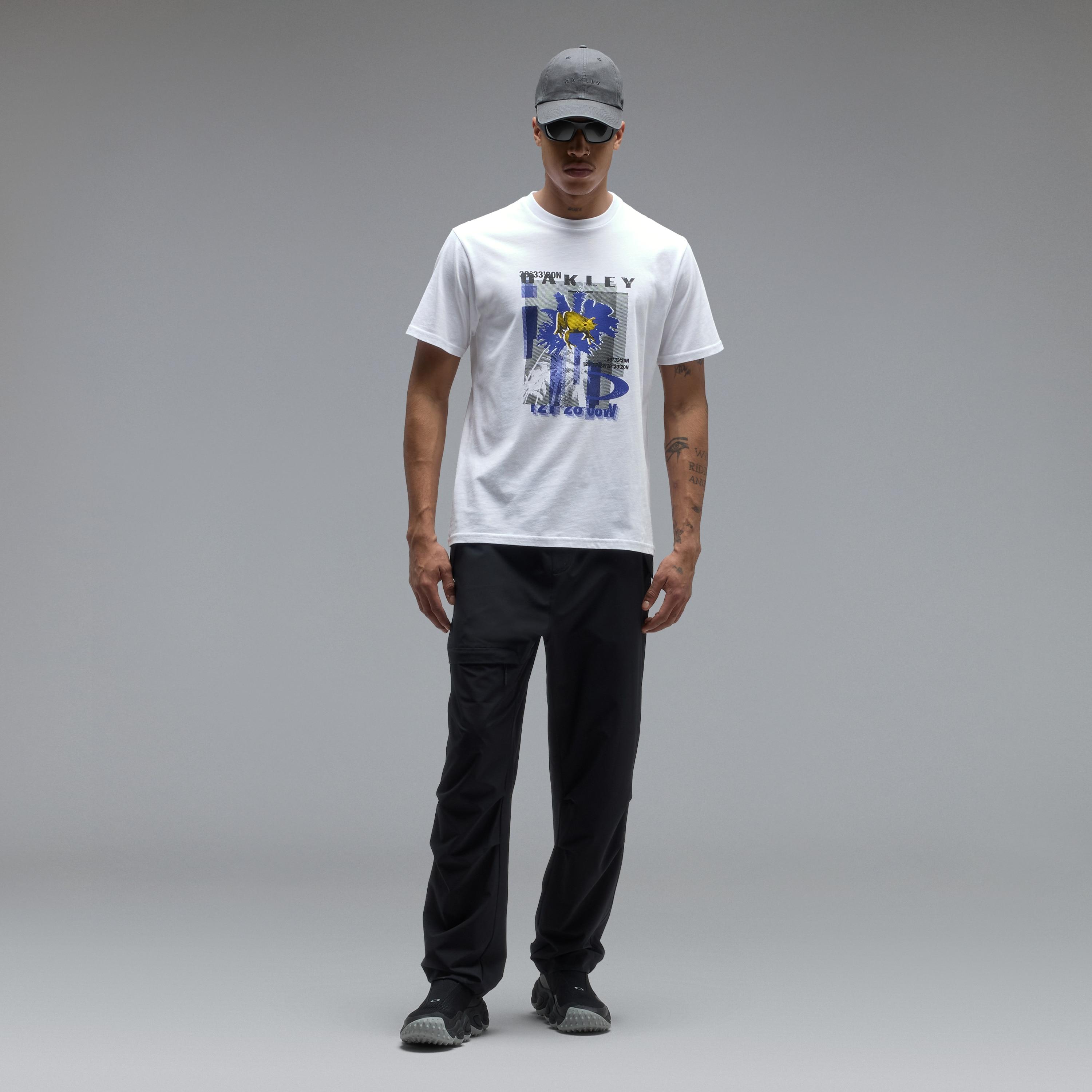 Oakley Men's Futurescape Logo Frog Tee by OAKLEY