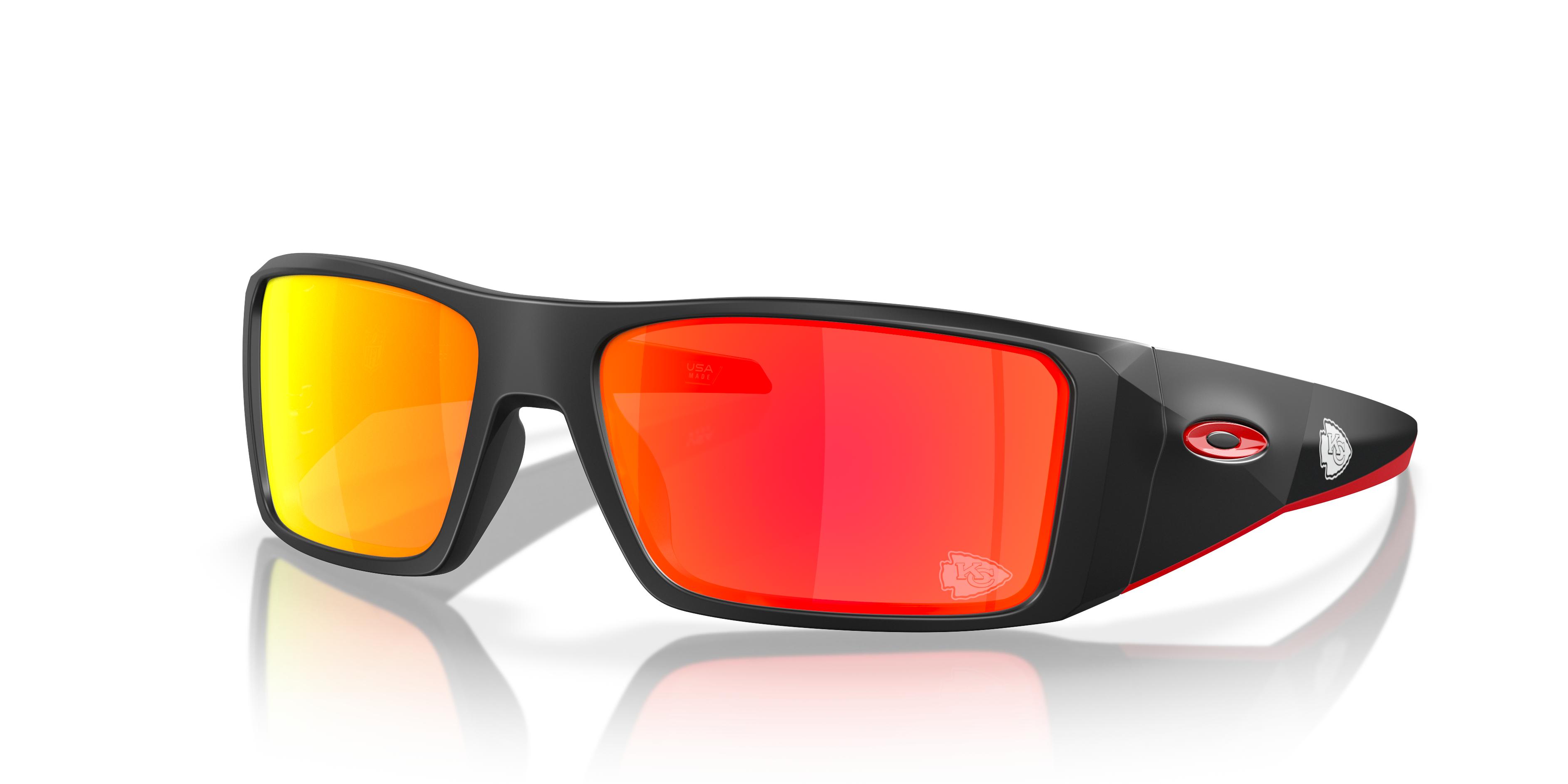 Oakley Men's Kansas City Chiefs Heliostat Sunglasses by OAKLEY