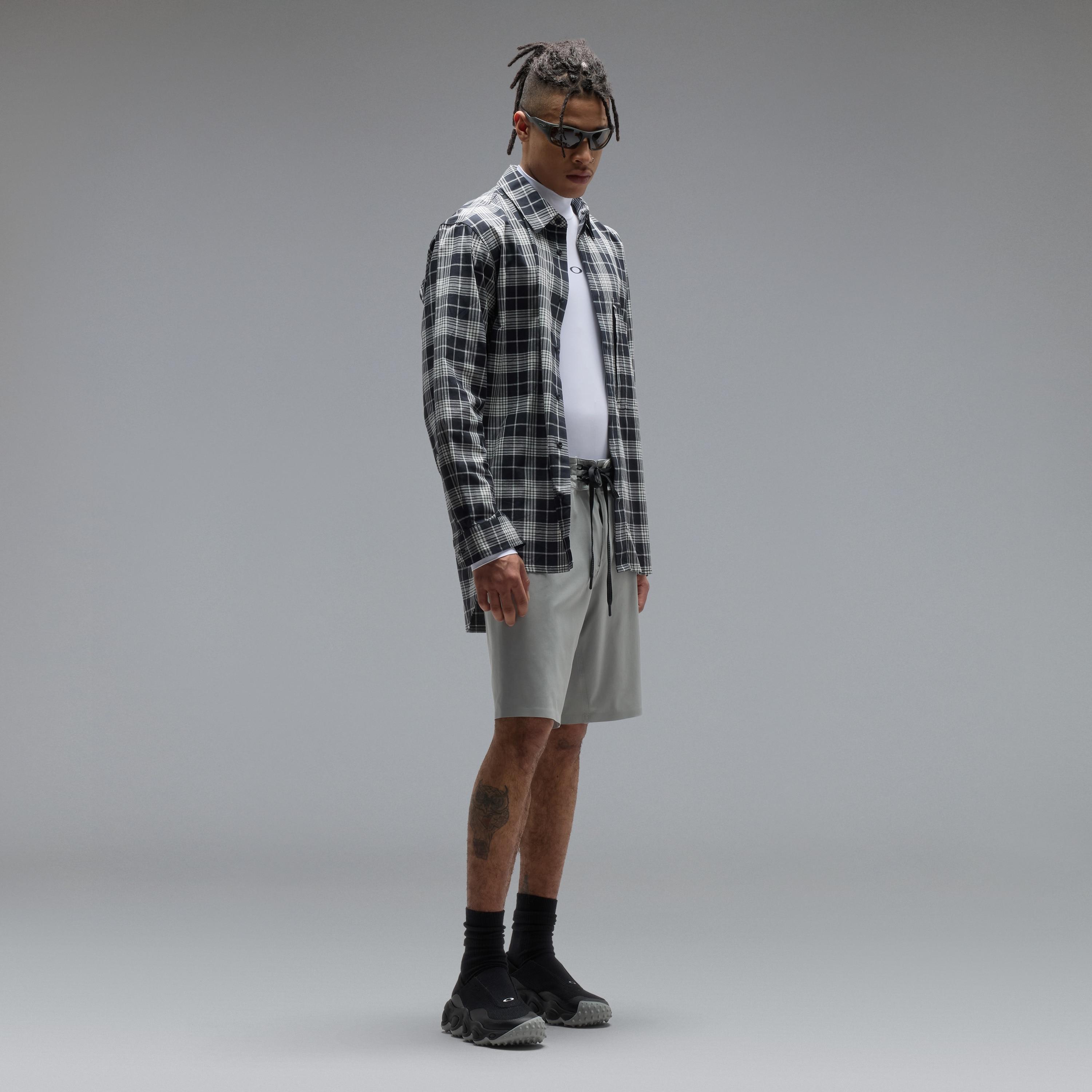 Oakley Men's Oak Light Plaid Shirt by OAKLEY
