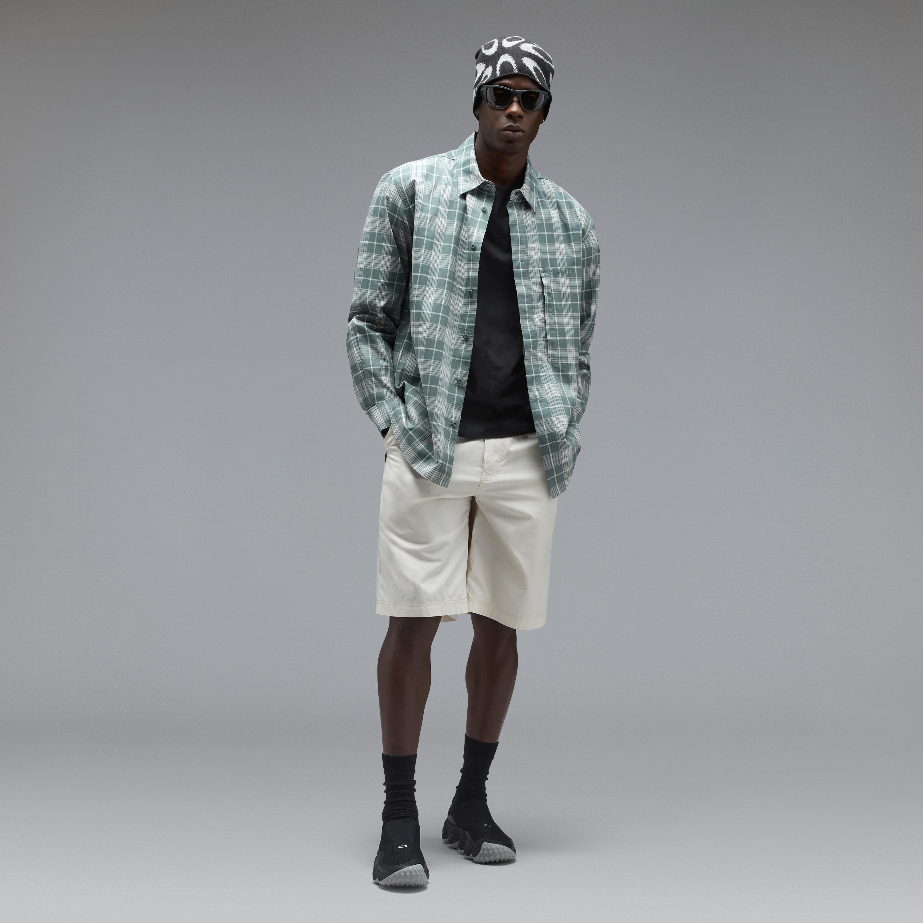 Oakley Men's Oak Light Plaid Shirt by OAKLEY
